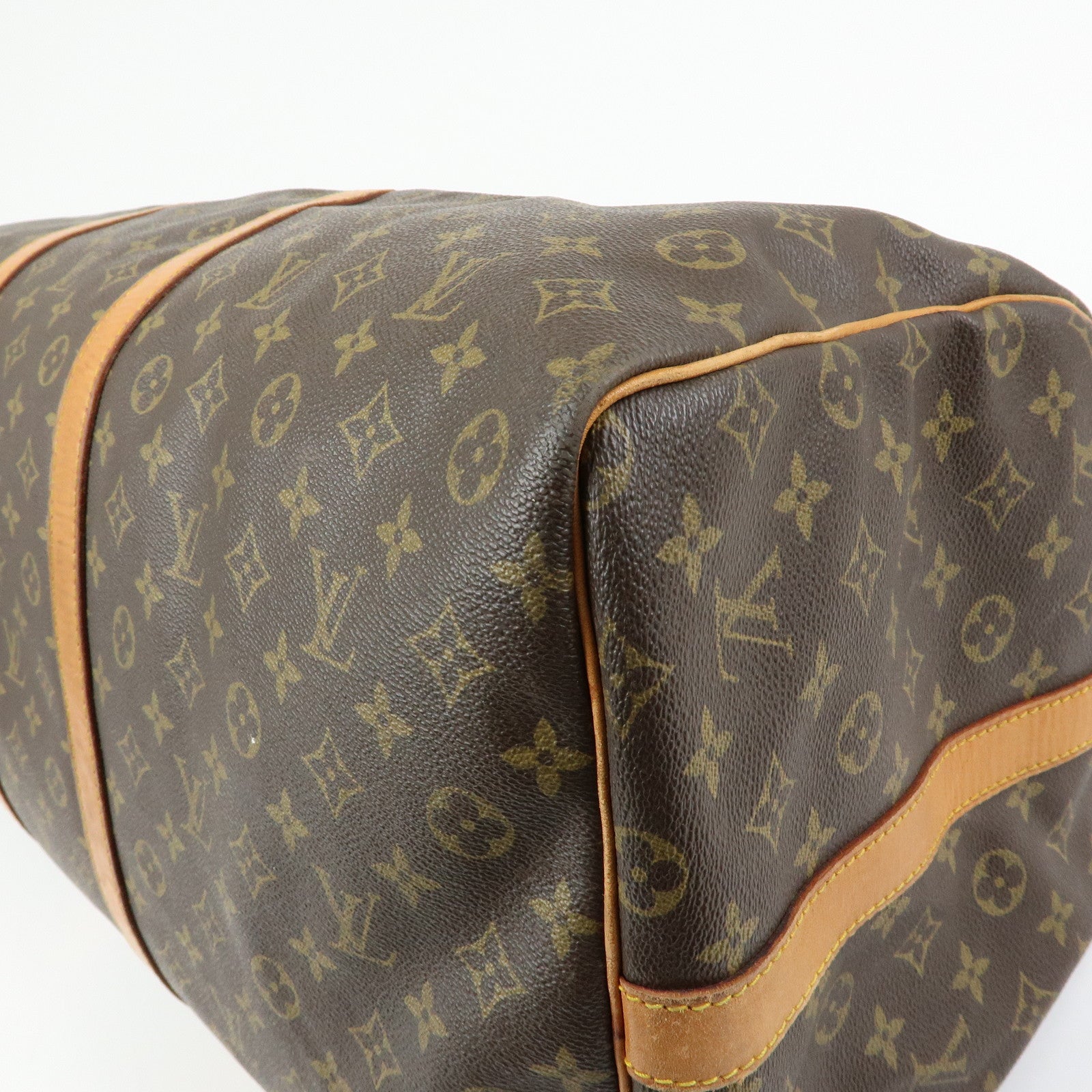 Louis Vuitton Monogram Keep All Bandouliere 60 Boston Bag M41412