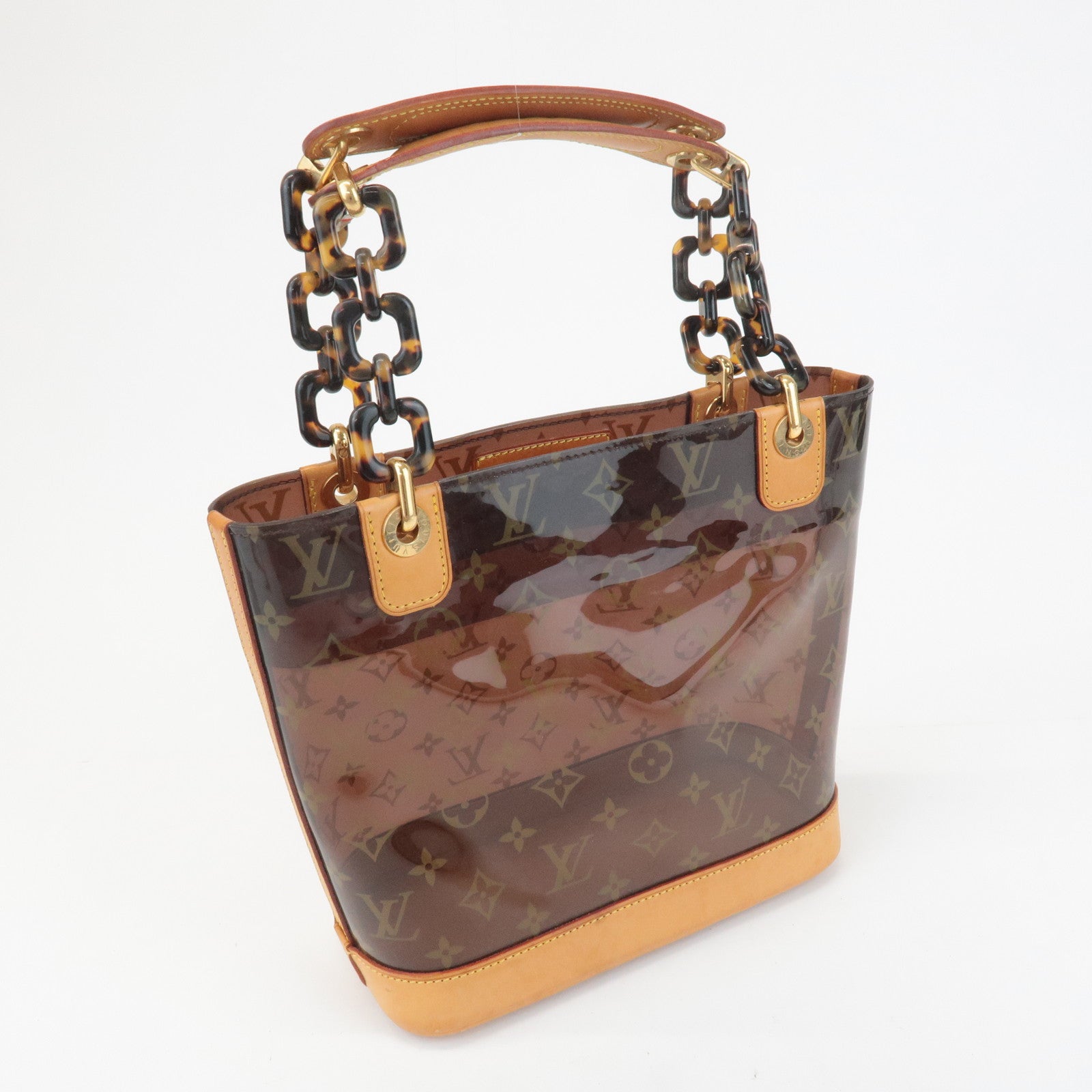 Louis Vuitton Monogram Vinyl Cabas Ambre MM Tote Bag M92501 Used