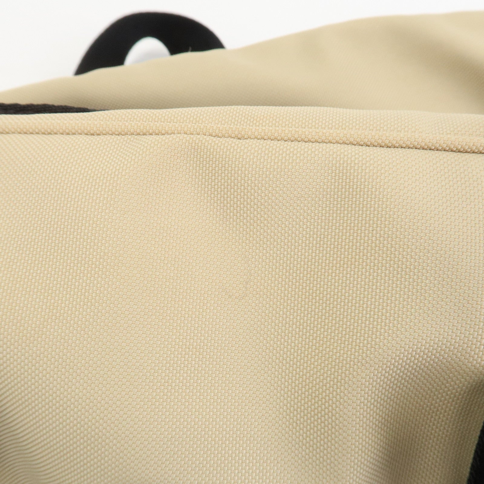 CHANEL Sports Line Nylon Boston Bag Travel Bag Beige Black A19976