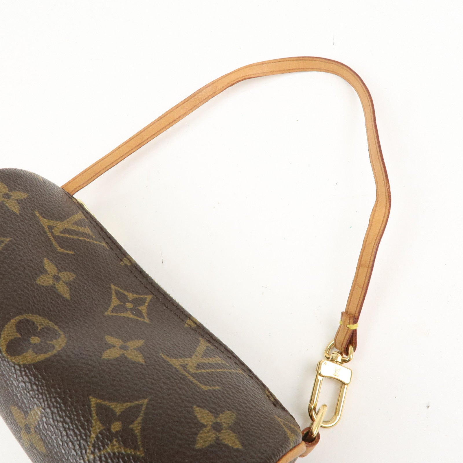Louis Vuitton Monogram Mini Pouch for Papillon Bag New Style Brown