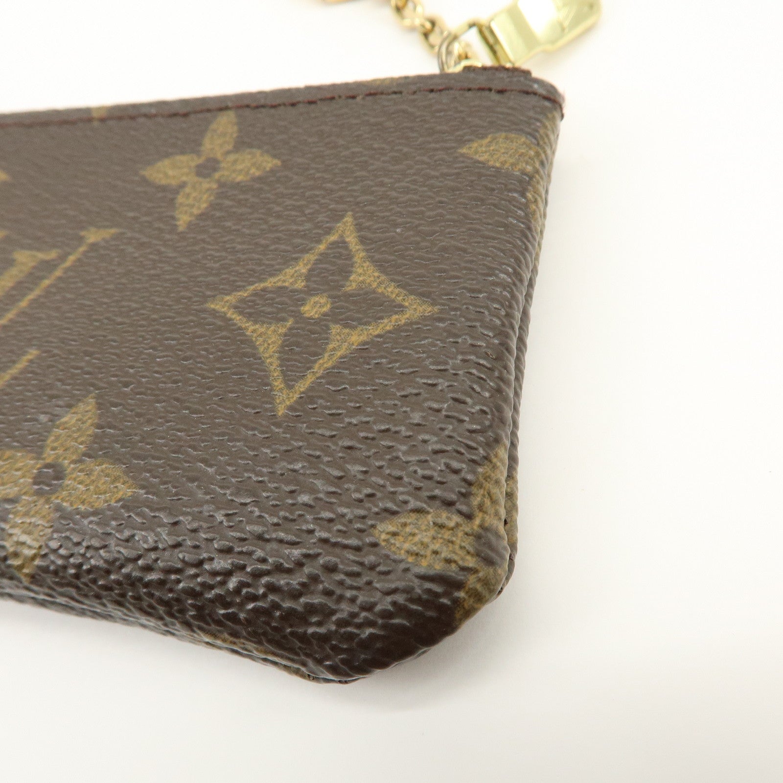 Louis Vuitton Monogram Pochette Cles Coin Case Key Case M62650