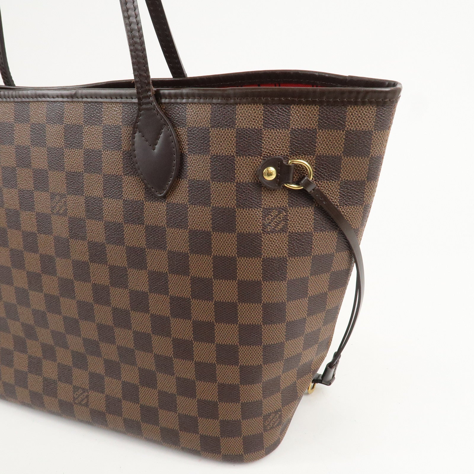 Louis Vuitton Damier Ebene Canvas Neverfull MM Tote Bag N51105