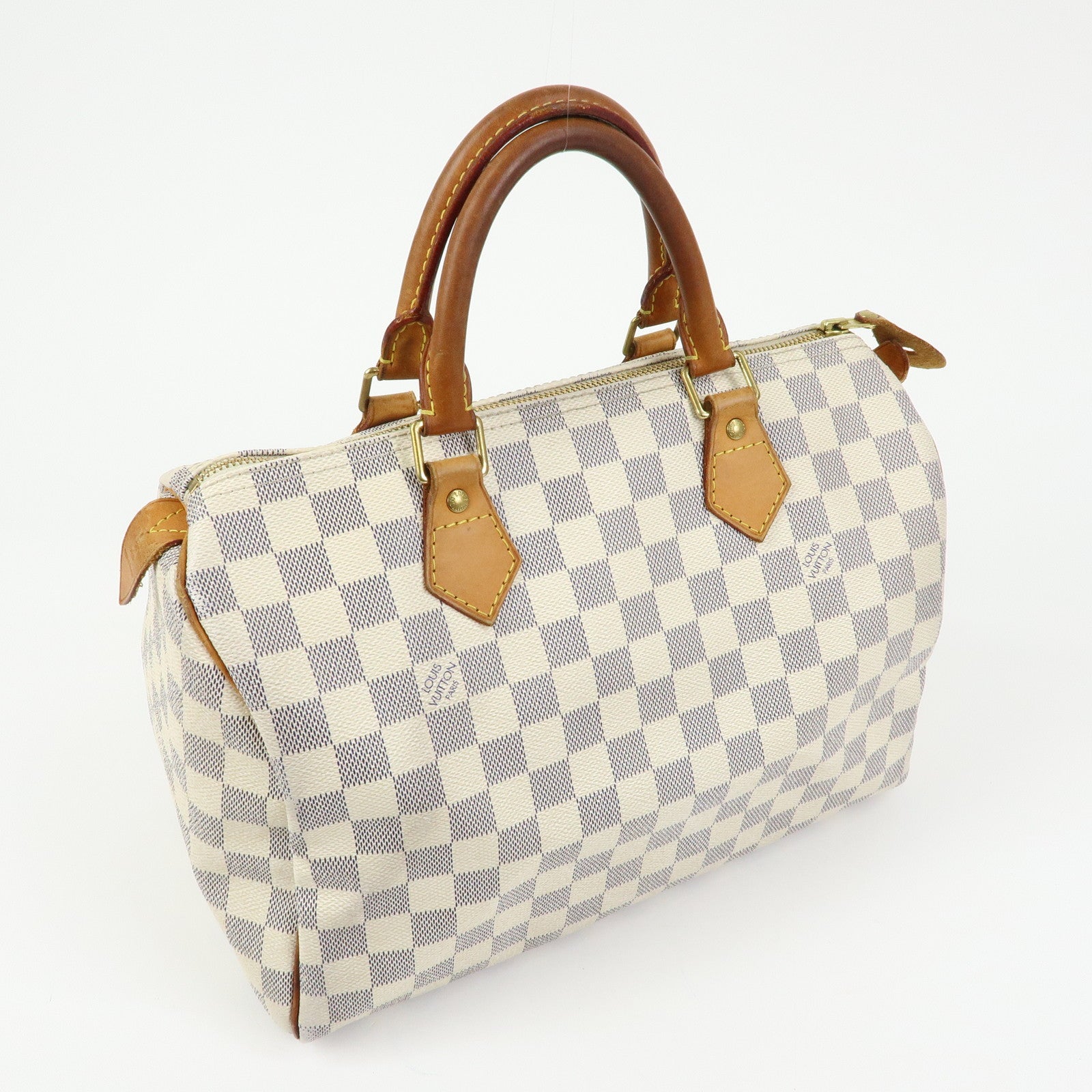 Louis Vuitton Damier Azur Speedy 30 Boston Bag Hand Bag N41370