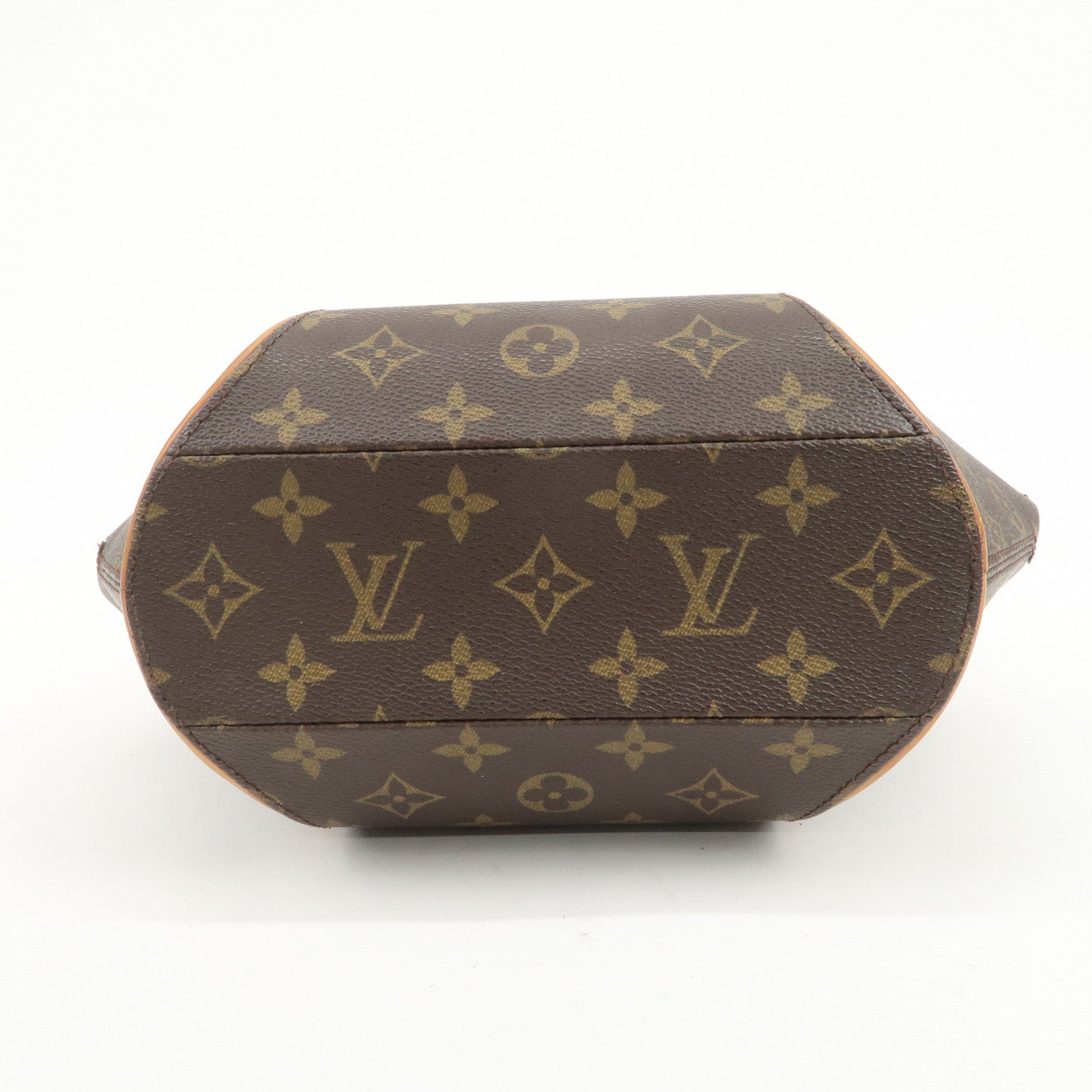 Louis Vuitton Monogram Ellipse PM Hand Bag Brown M51127