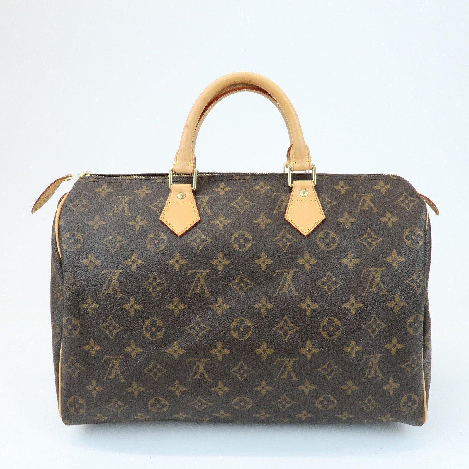 Louis Vuitton Monogram Speedy 35 Boston Bag Hand Bag M41524