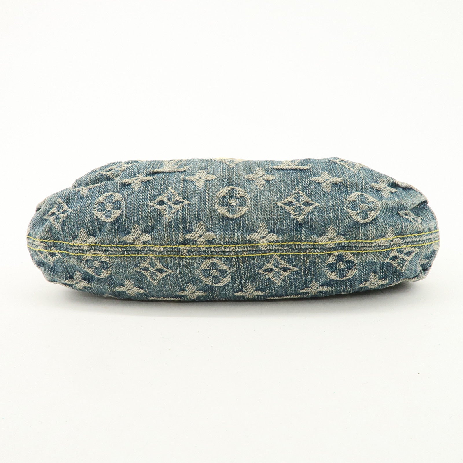 Louis Vuitton Monogram Denim Mini Pleaty Shoulder Bag M95050