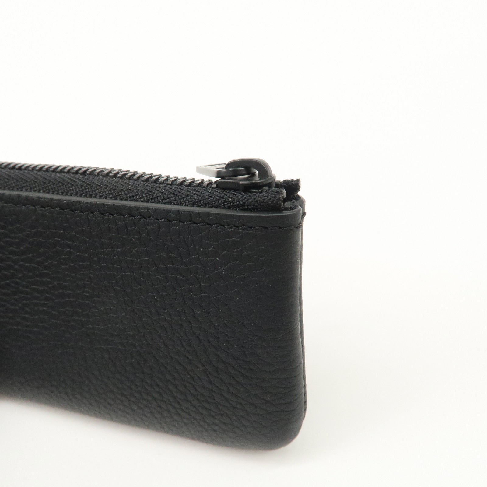 Louis Vuitton Aerogram Pochette Cles Coin Case Noir Black M81031 Used