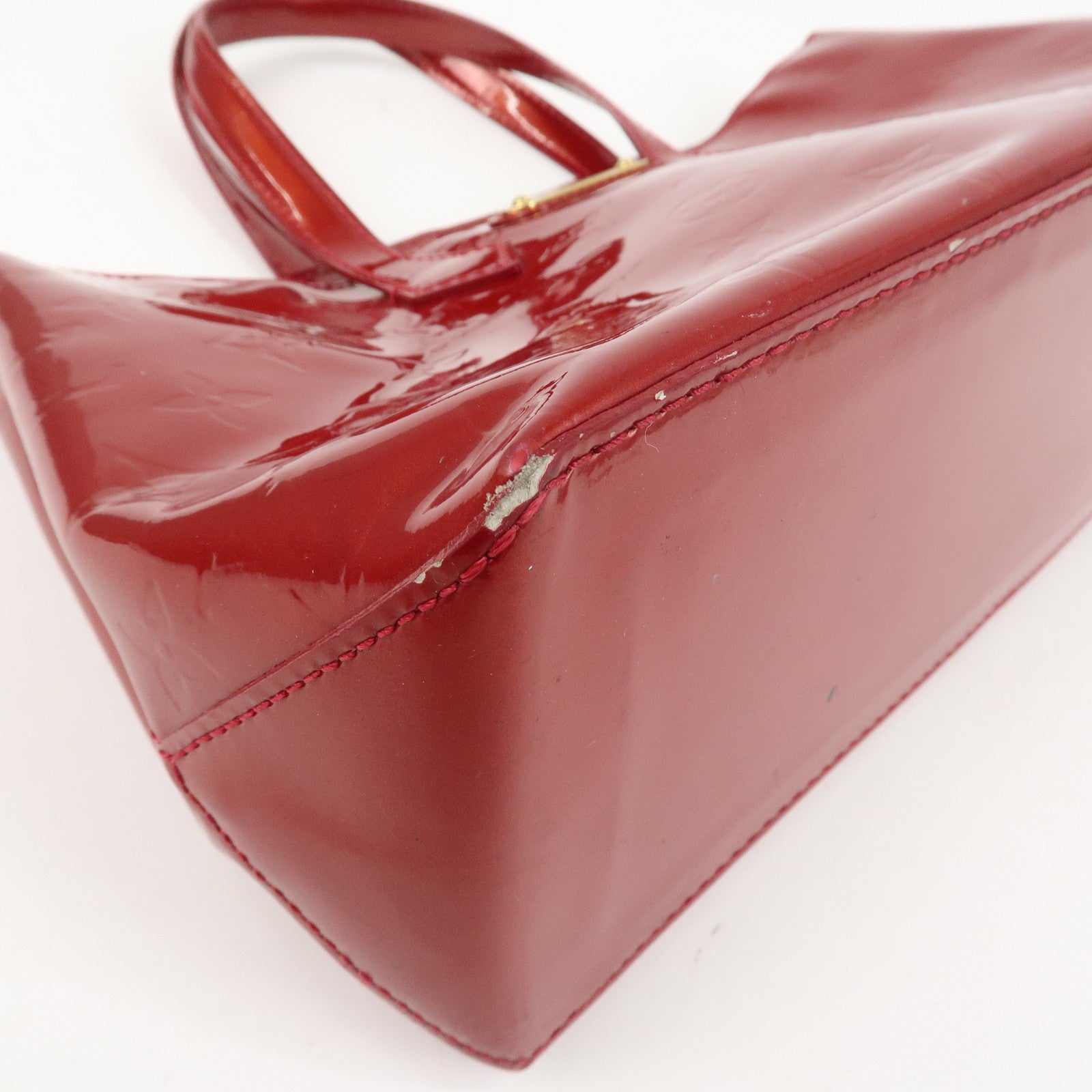 Louis Vuitton Monogram Vernis Wilshire PM Hand Bag M93642
