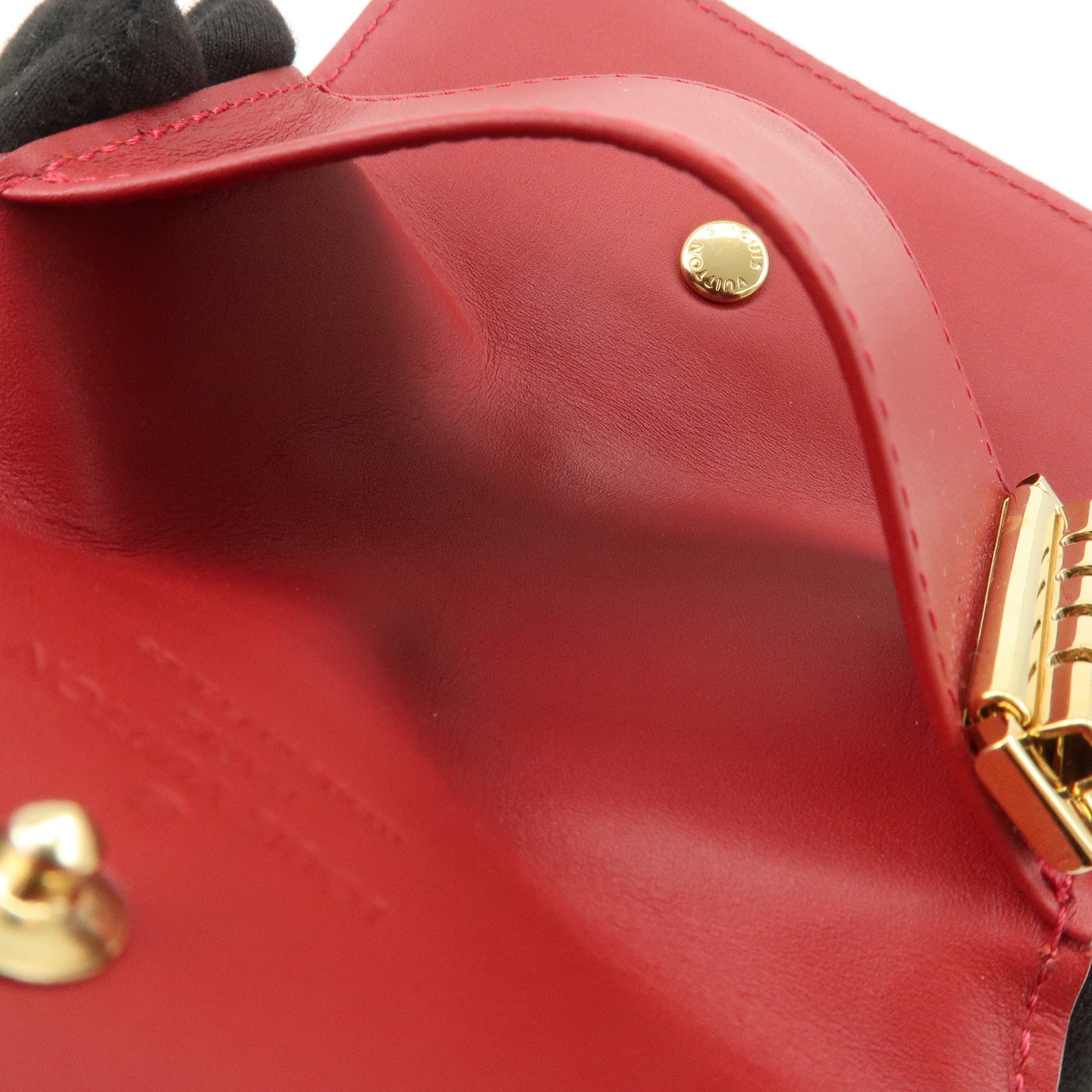 Louis Vuitton Vernis Multicles 4 Key Case Key Holder Cerise M91976
