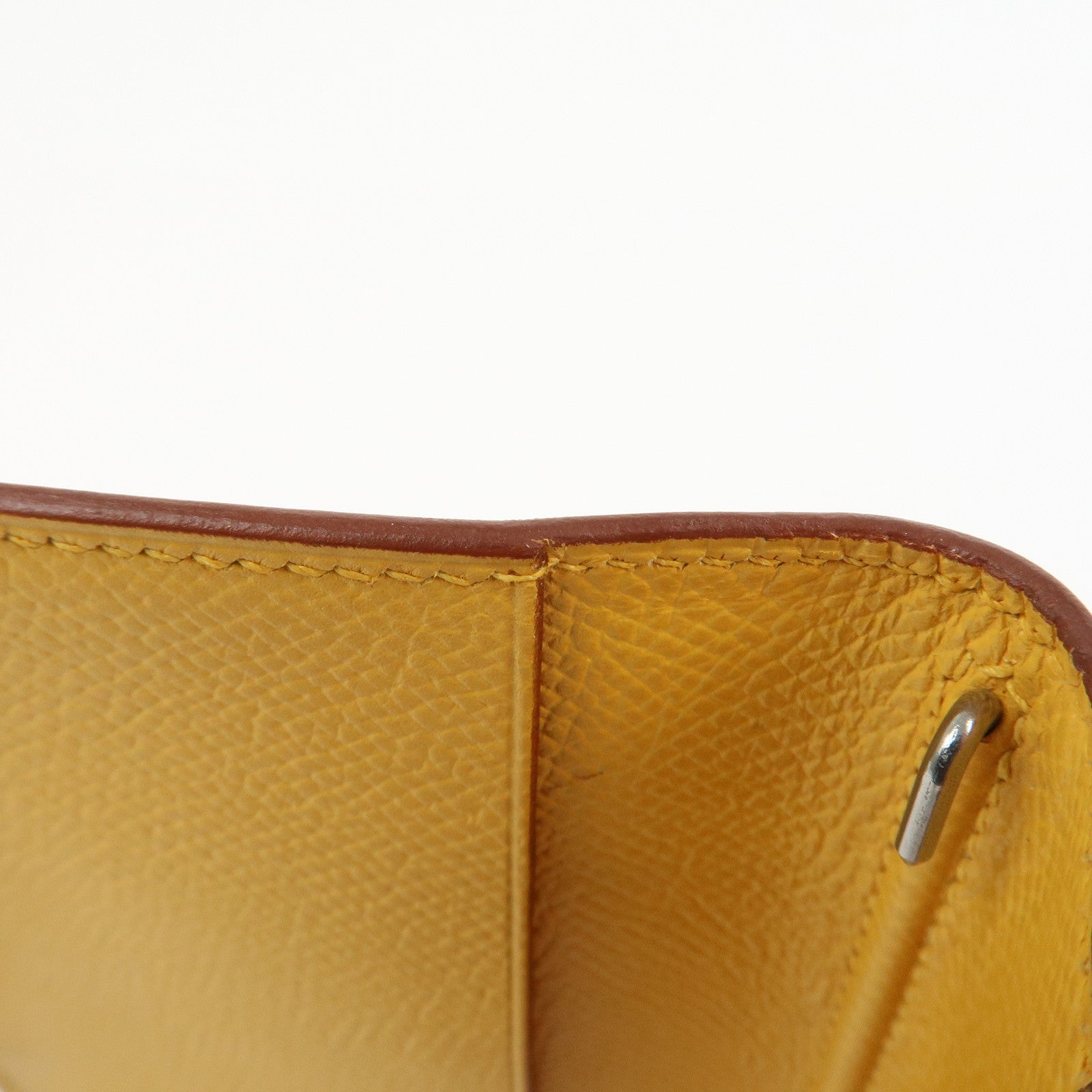 HERMES Agenda PM Leather Planner Cover □B Stamped Gold