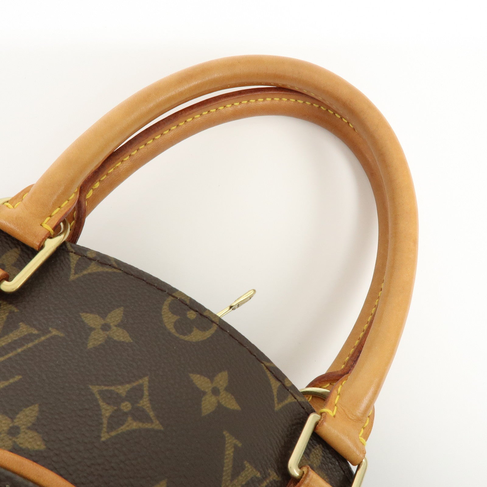 Louis Vuitton Monogram Ellipse PM Hand Bag Brown M51127