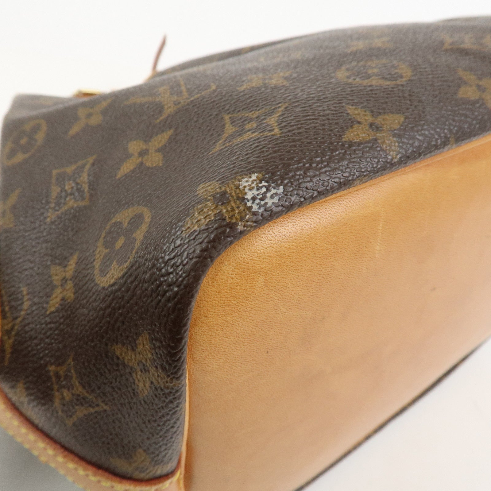 Louis Vuitton Monogram Petit Noe Shoulder Bag Brown M42226