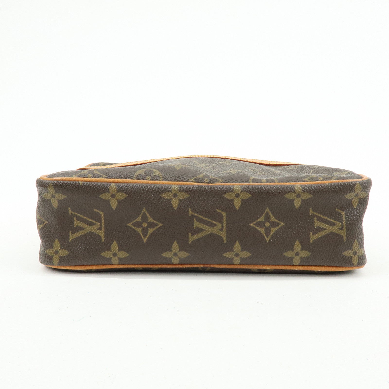 Louis Vuitton Monogram Compiegne 23 Pouch Clutch Bag Brown M51845