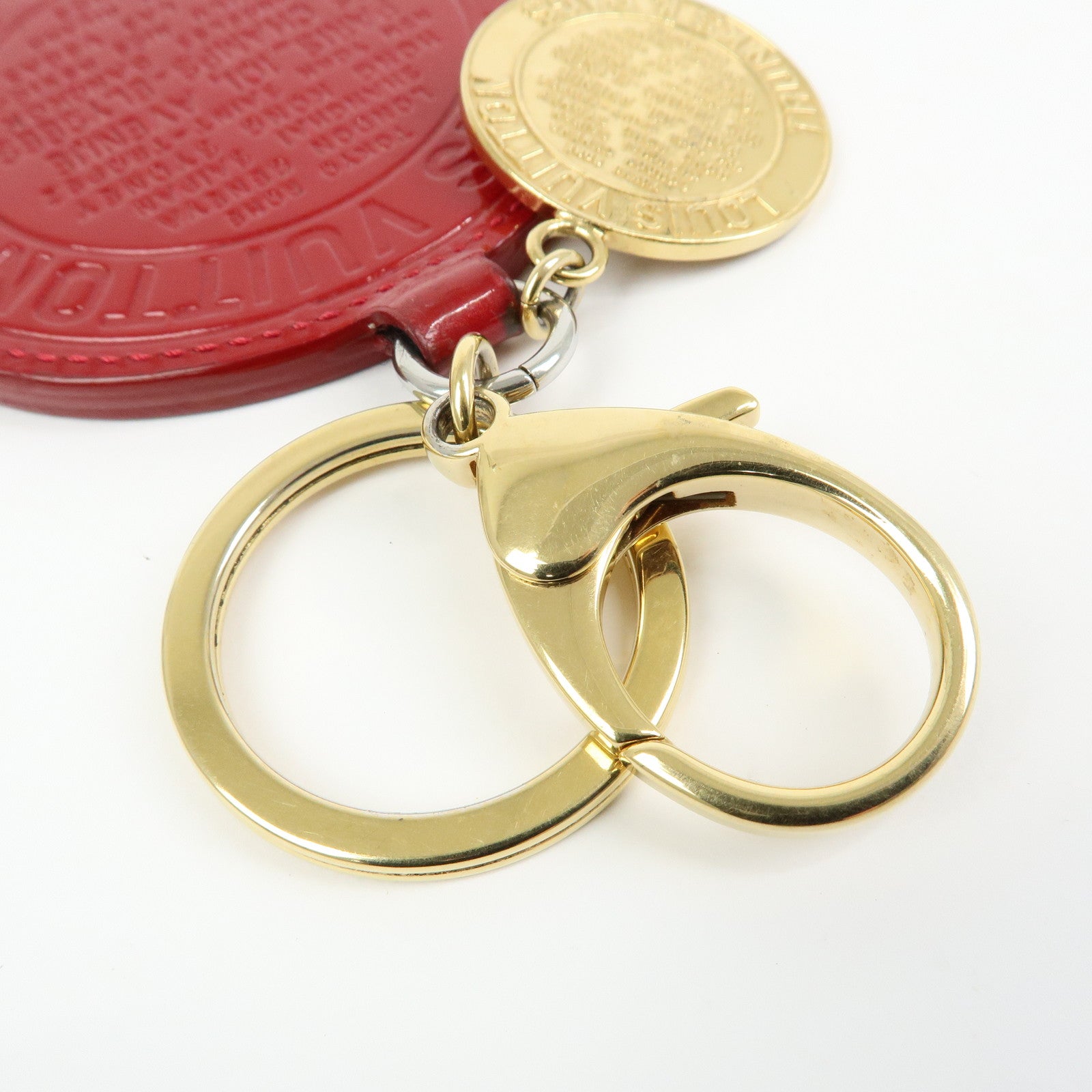 Louis Vuitton Vernis Porte Cles Ron T&B Bag Charm Key Charm M93605