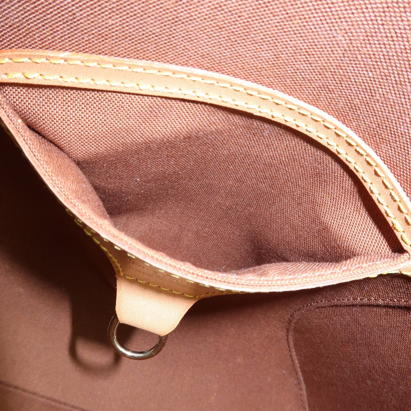 Louis Vuitton Monogram Ellipse MM Hand Bag Brown M51126
