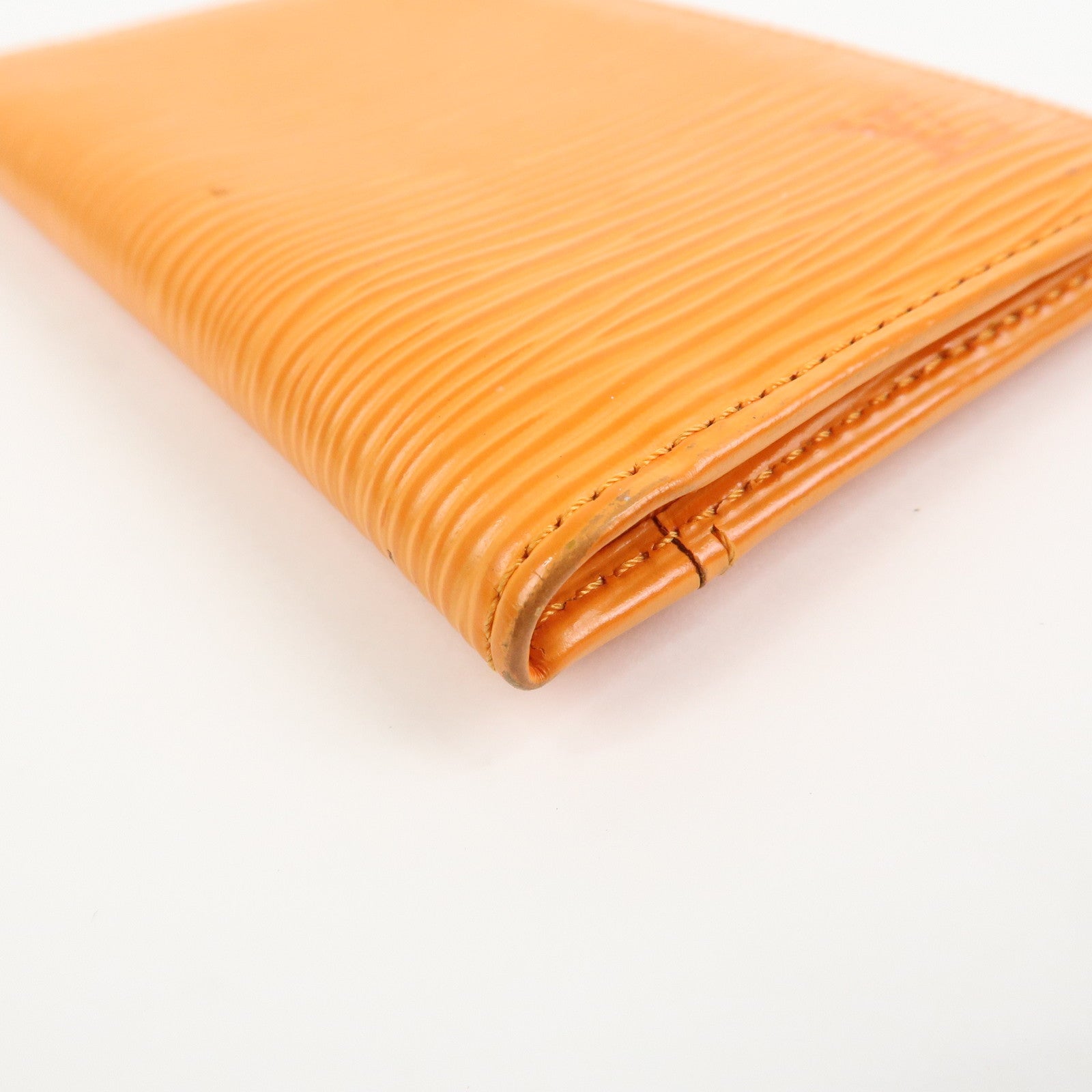Louis Vuitton Epi Organizer de Poche Card Case Mandarin M6358H