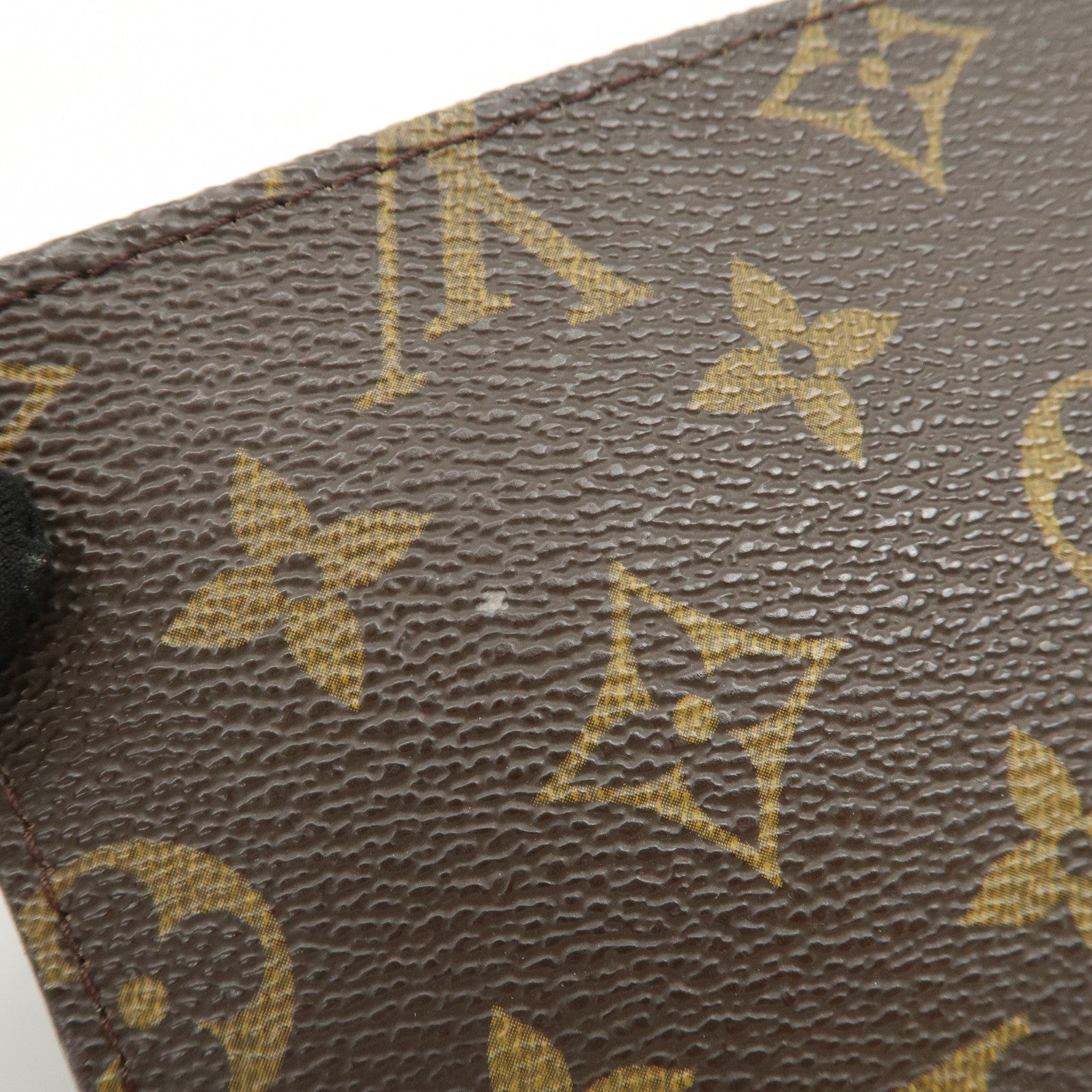Louis Vuitton Monogram Canvas Set of 3 Pouch Brown