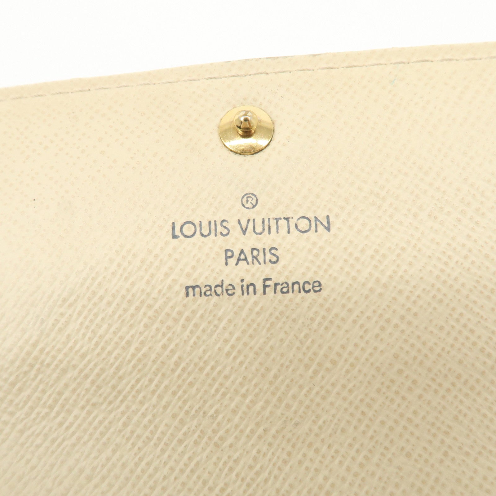 Louis Vuitton Set of 2 Damier Azur Portefeuille Sarah Wallet M61735 Used