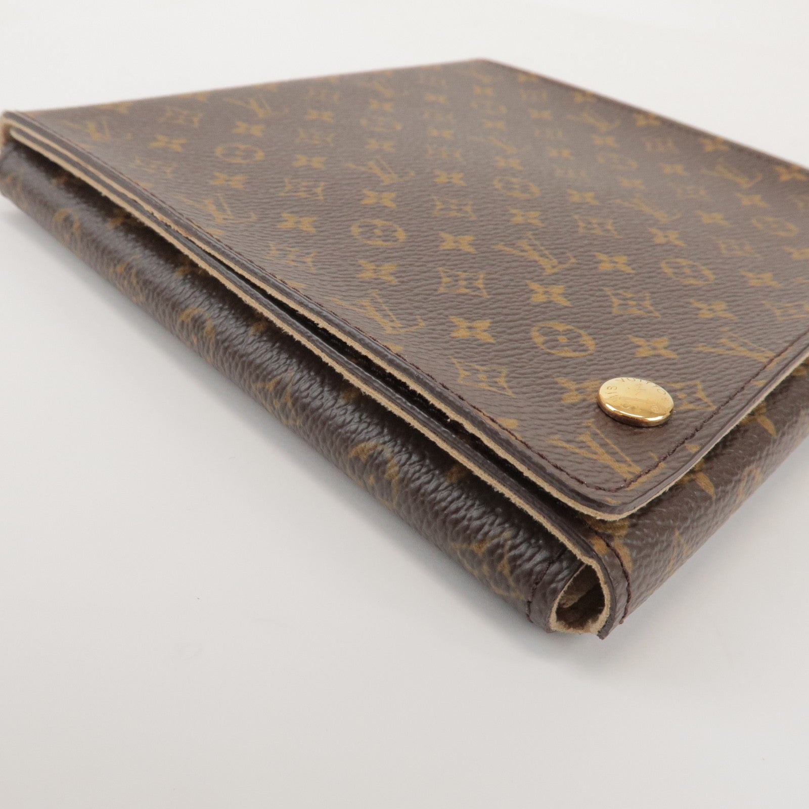 Louis Vuitton Monogram Set of 3 Canvas Necklace Case Earring Case