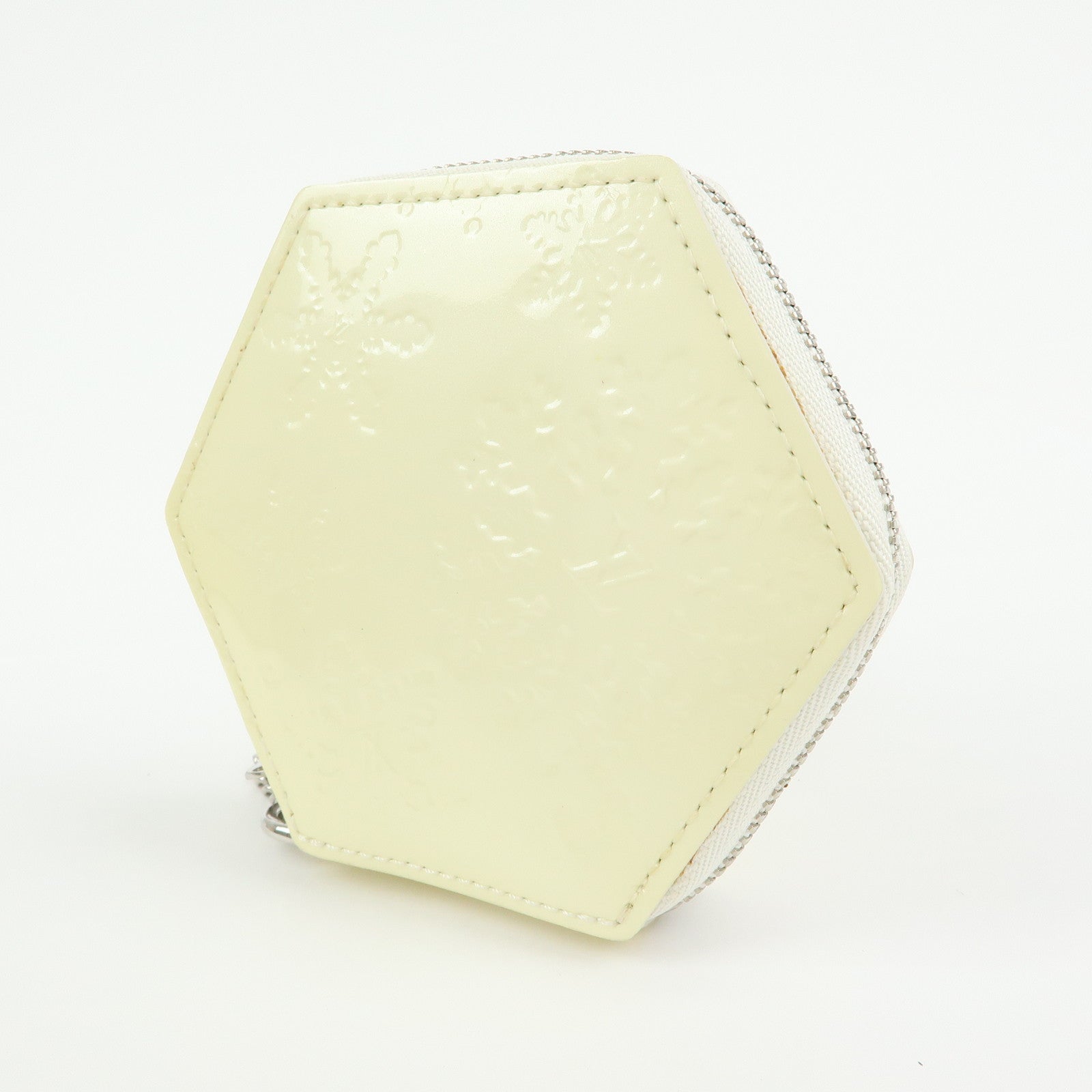 LOUIS VUITTON Monogram Vernis Porte Monnaie Flocon Coin Purse