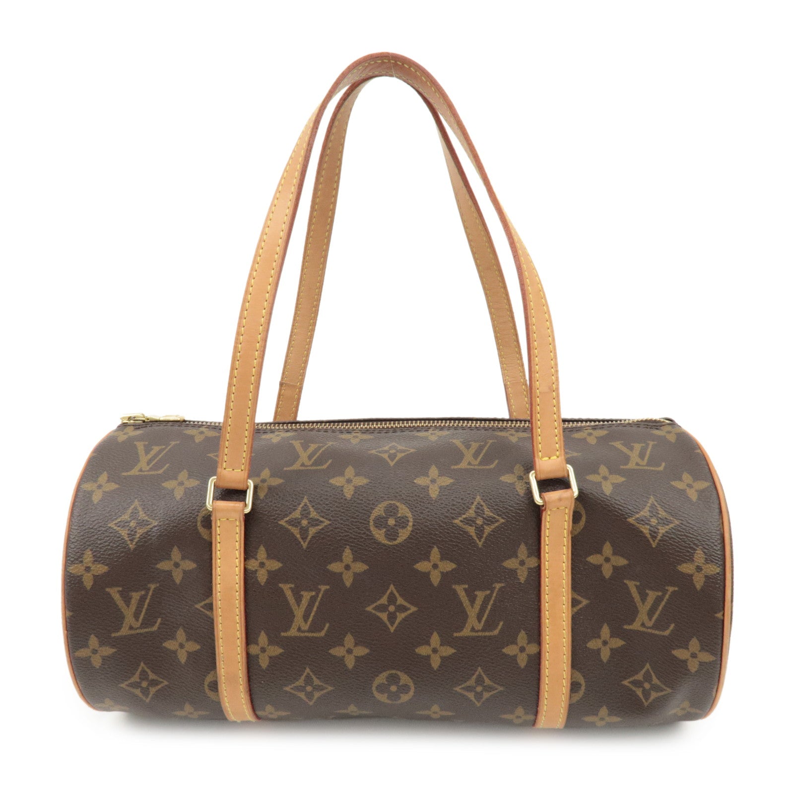 Louis Vuitton Monogram Papillon 30 Hand Bag New Style M51385 Used