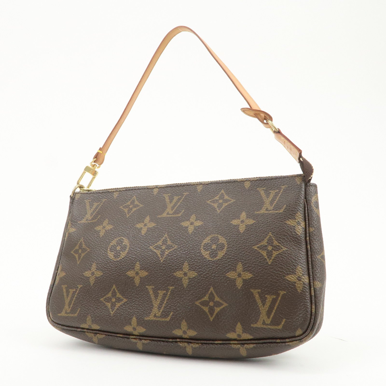 Louis Vuitton Monogram Pochette Accessoires Pouch Hand Bag M51980