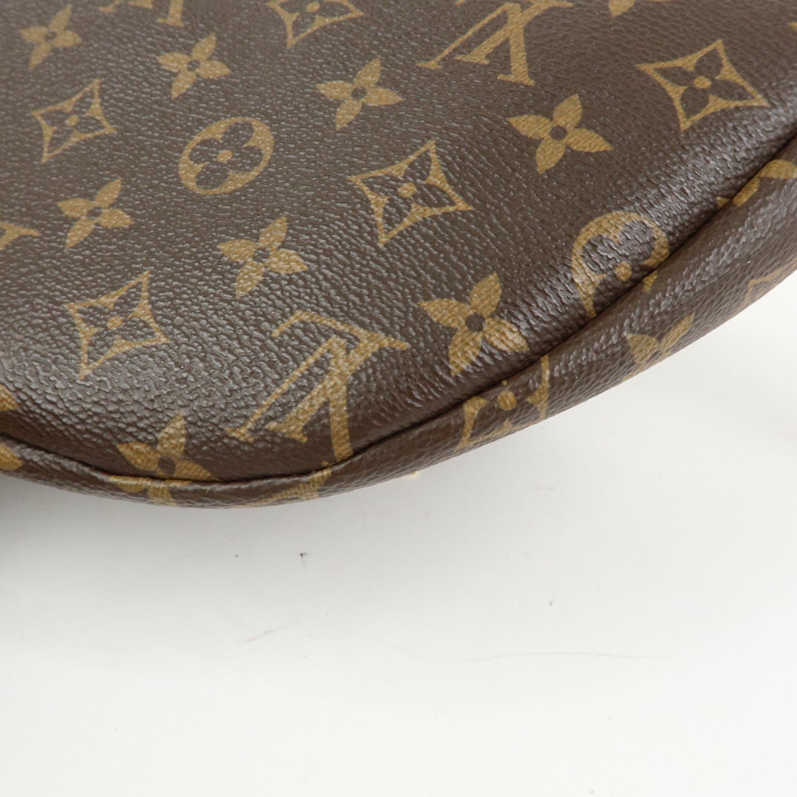 Louis Vuitton Monogram Bum Bag Crossbody Shoulder Bag Brown M43644