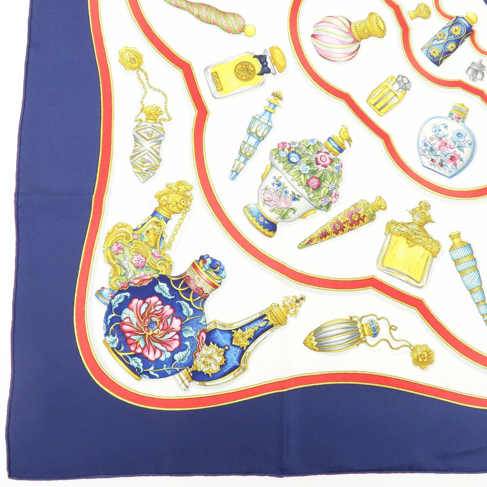 HERMES Carre 90 Silk 100% Scarf Pourvu qu'on ait l'ivress
