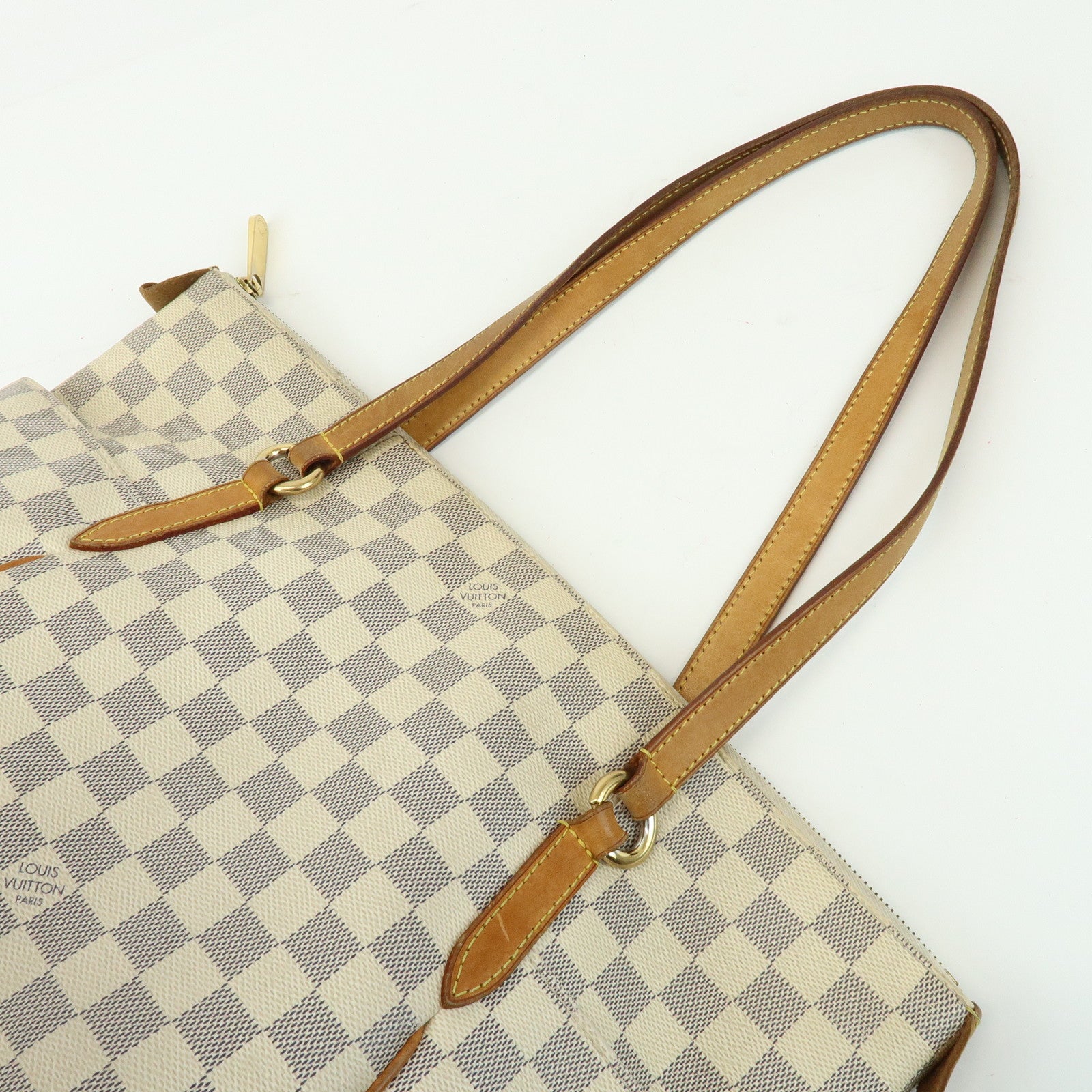 Louis Vuitton Damier Azur Totally MM Tote Bag Shoulder Bag N51262