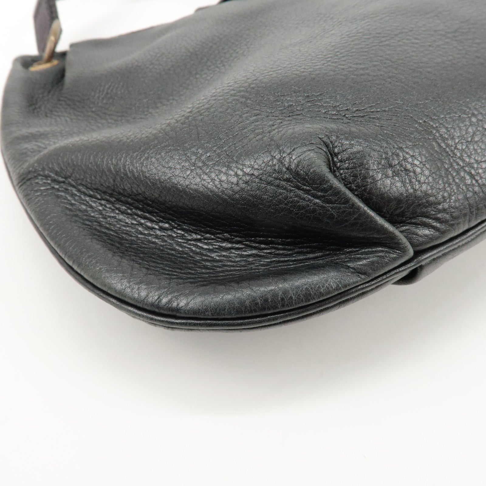 HERMES Mini Rodeo Leather Shoulder Bag Crossbody Bag Q Engraved Used