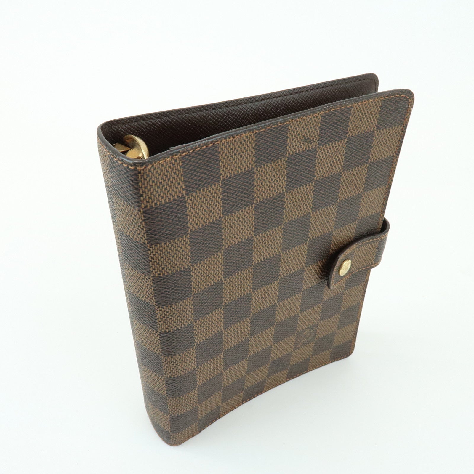 Louis Vuitton Damier Agenda GM Canvas Planner Cover Ebene R20107