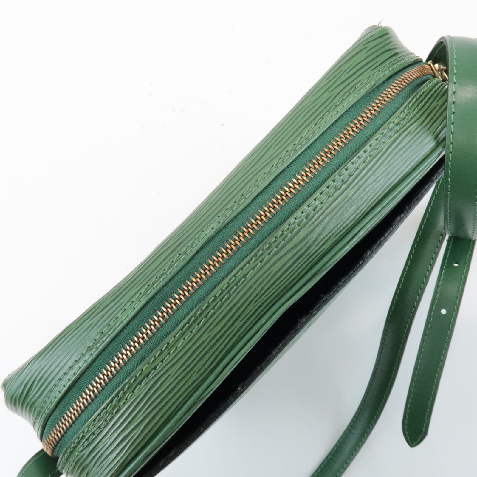 Louis Vuitton Epi Jeune Fille Shoulder Bag Borneo Green M52154