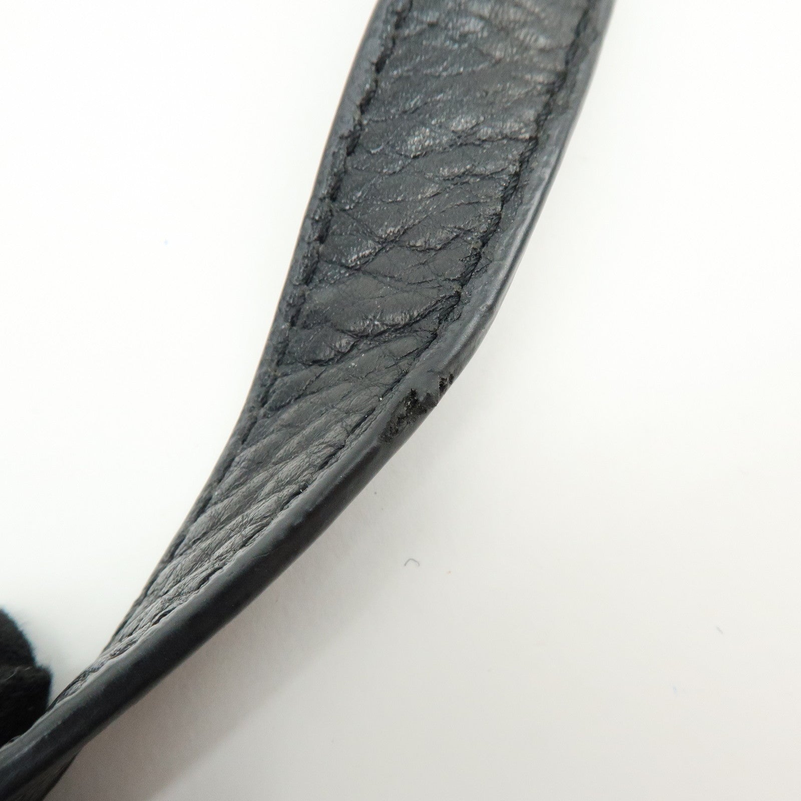 TORY BURCH Double T Leather 2Way Bag Hand Bag Shoulder Bag Black