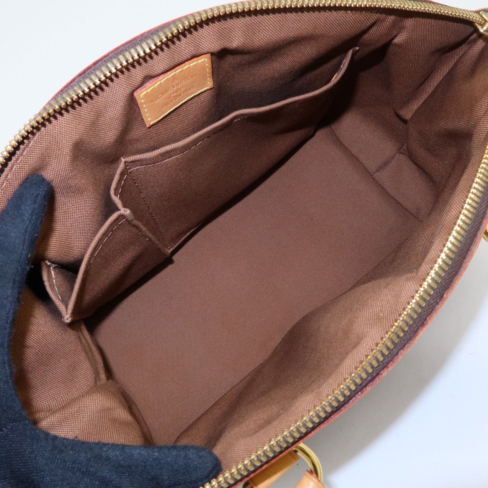 Louis Vuitton Monogram Tivoli PM Hand Bag Shoulder Bag Brown M40143
