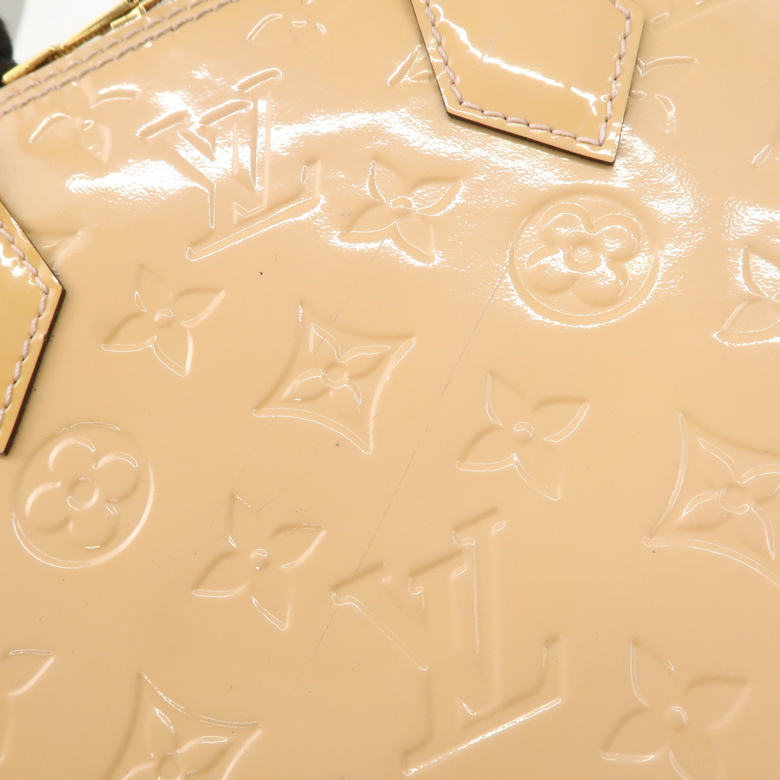 Louis Vuitton Monogram Vernis Alma BB 2Way Hand Shoulder Bag M90064 Used