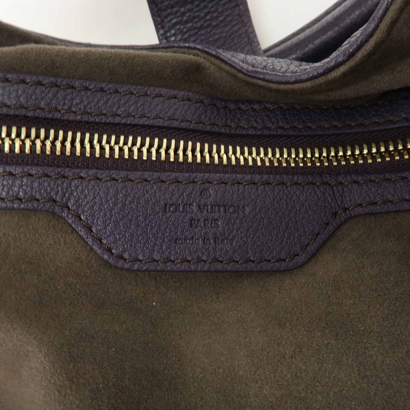 Louis Vuitton Monogram Mahina L Leather Hand Shoulder Bag M93441