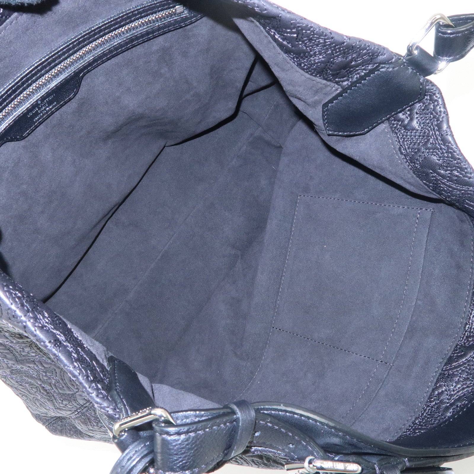 Louis Vuitton Monogram Antia Hobo PM Leather Shoulder Bag Noir M93833 Used