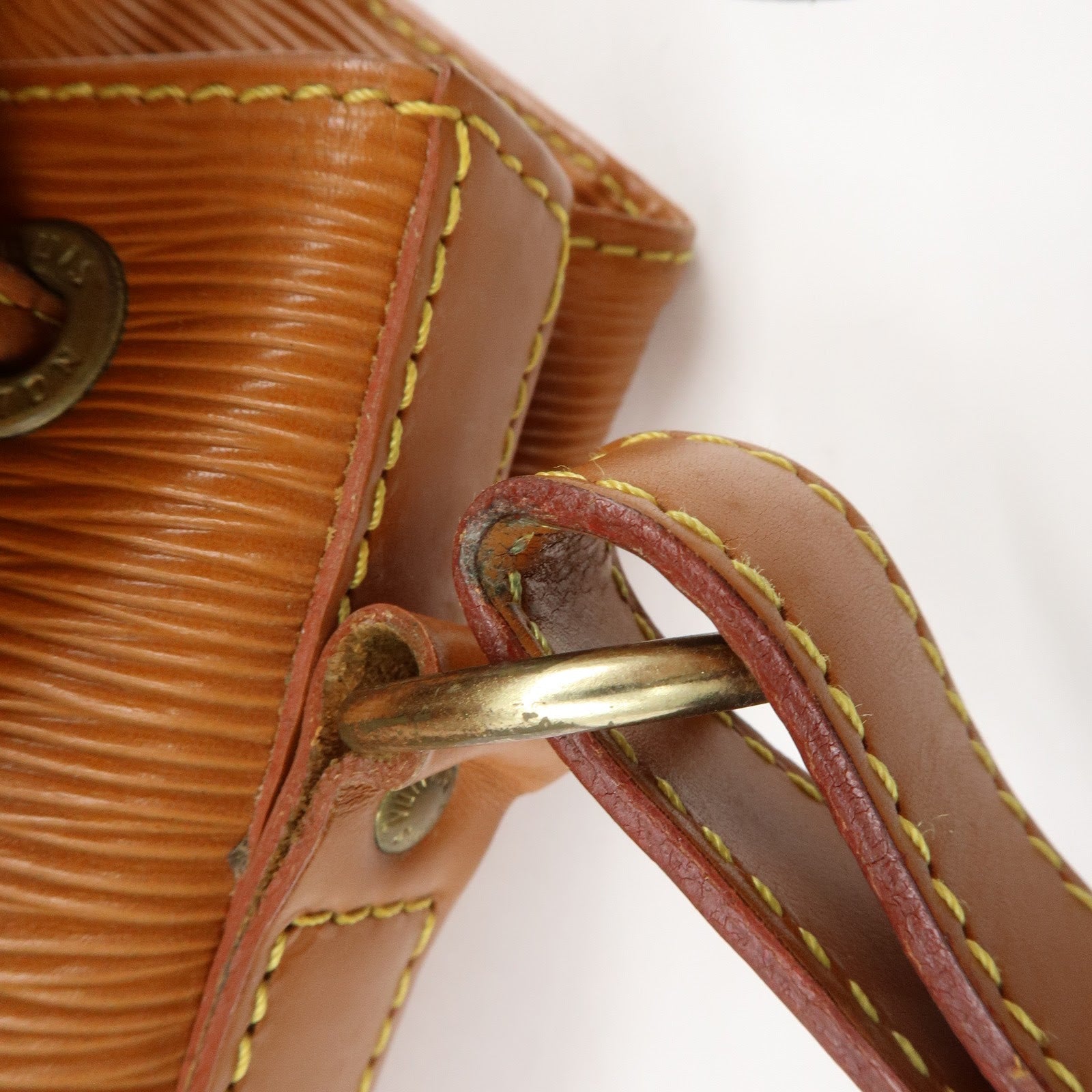 Louis Vuitton Epi Leather Noe Shoulder Bag Zipang Gold M44008