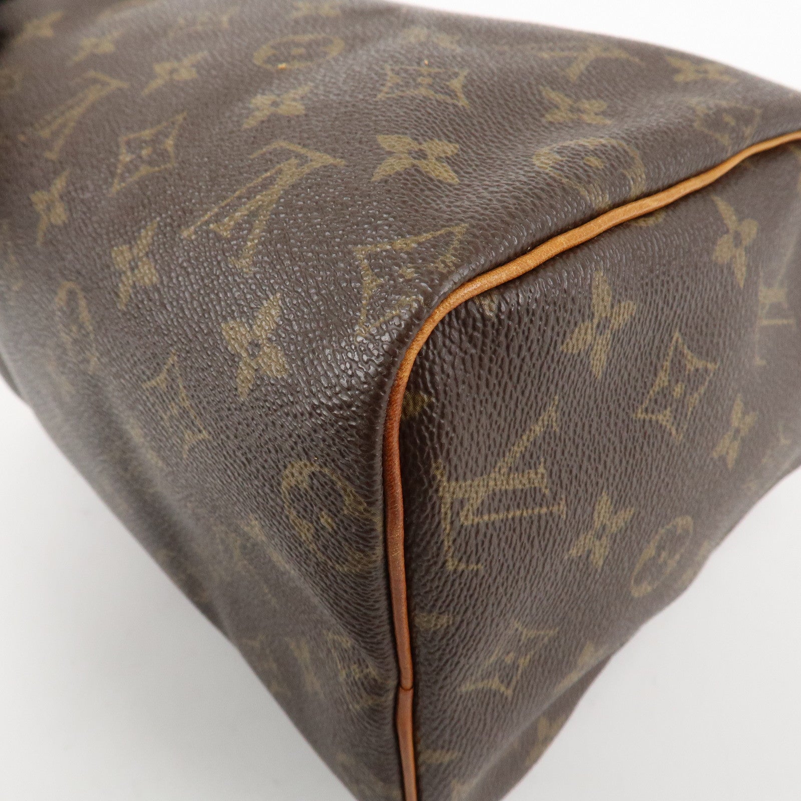 Louis Vuitton Monogram Speedy 25 Hand Bag Boston Bag M41528 Used