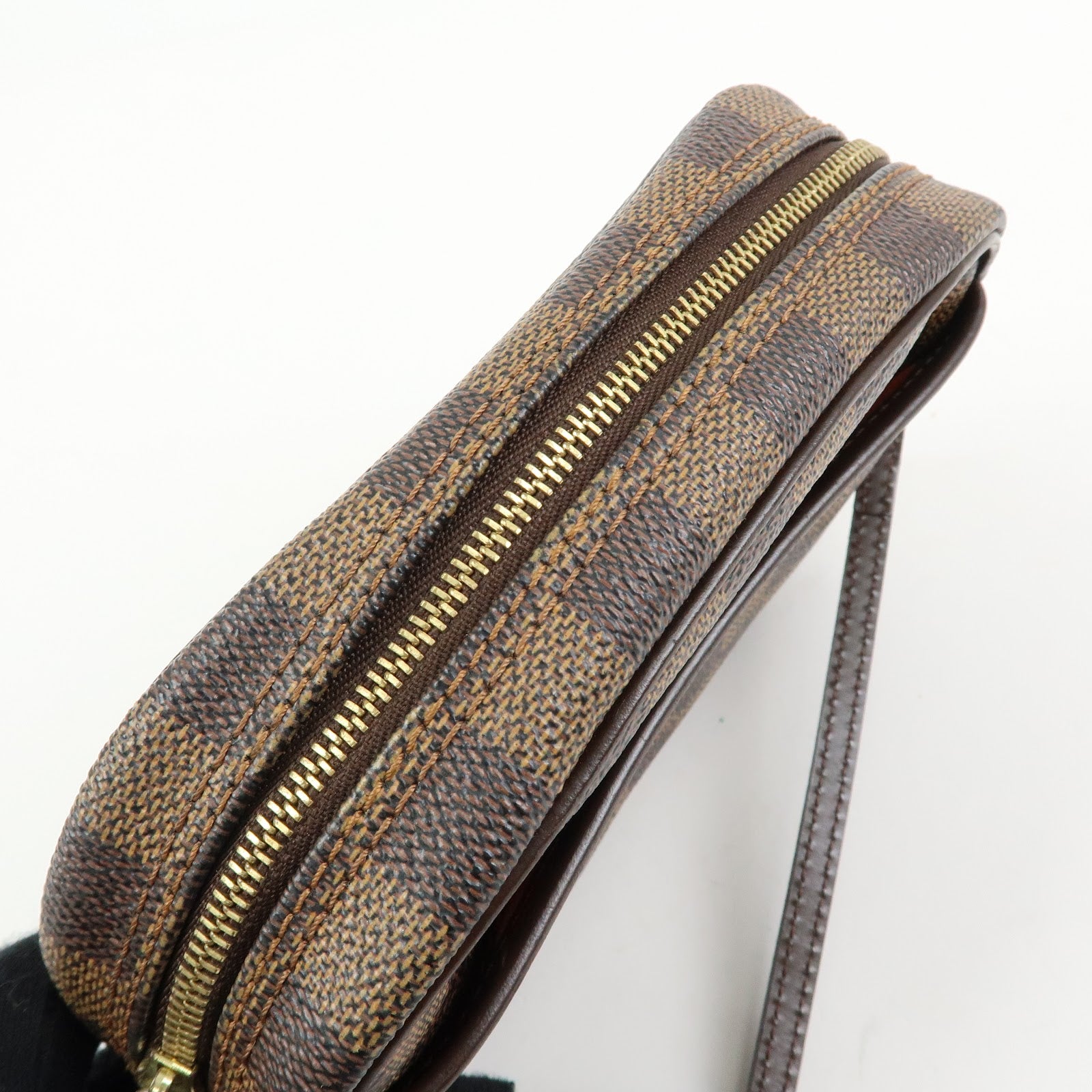 Louis Vuitton Damier Pochette Ipanema Shoulder Bag Ebene N51296