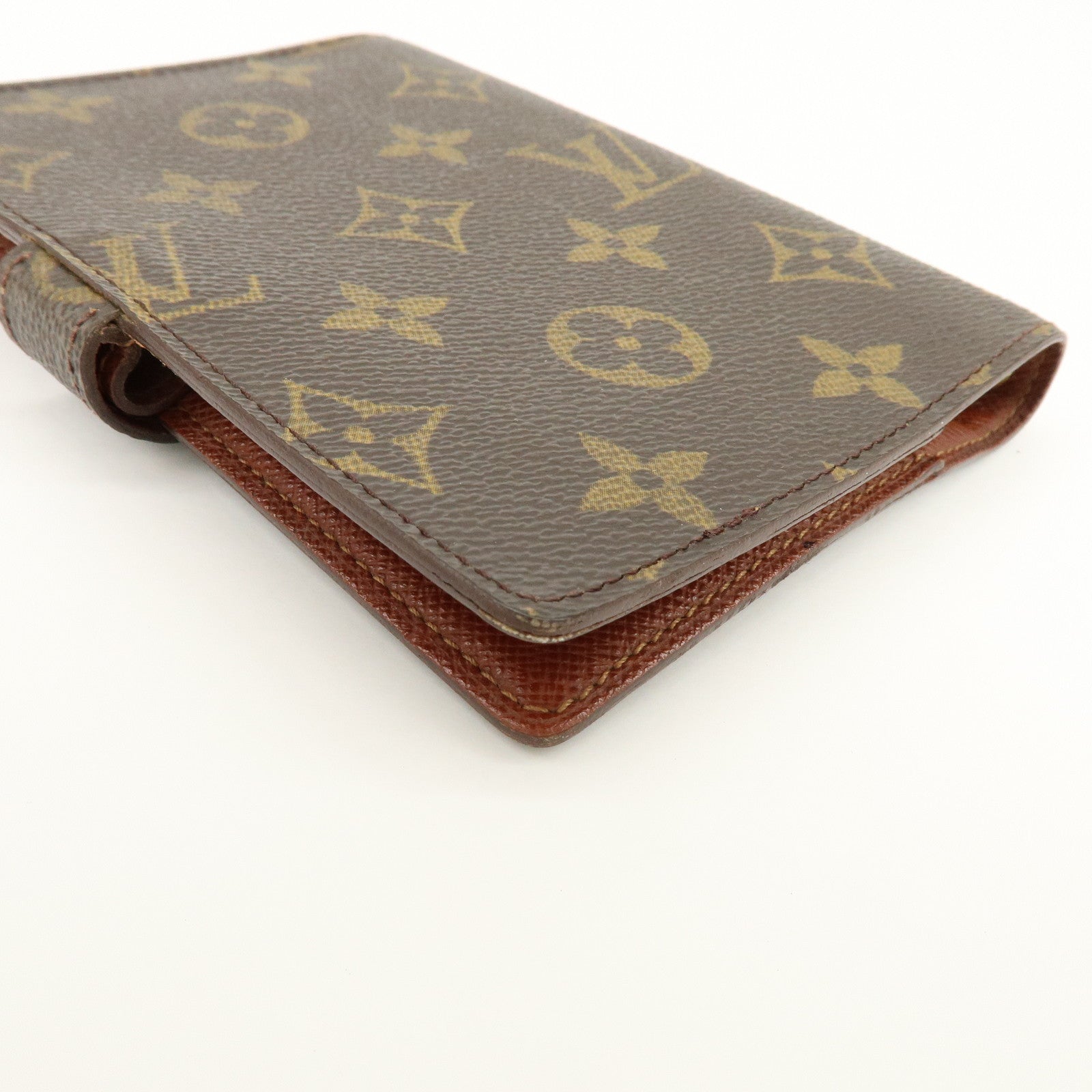 Louis Vuitton Monogram Agenda PM Planner Cover Brown R20005