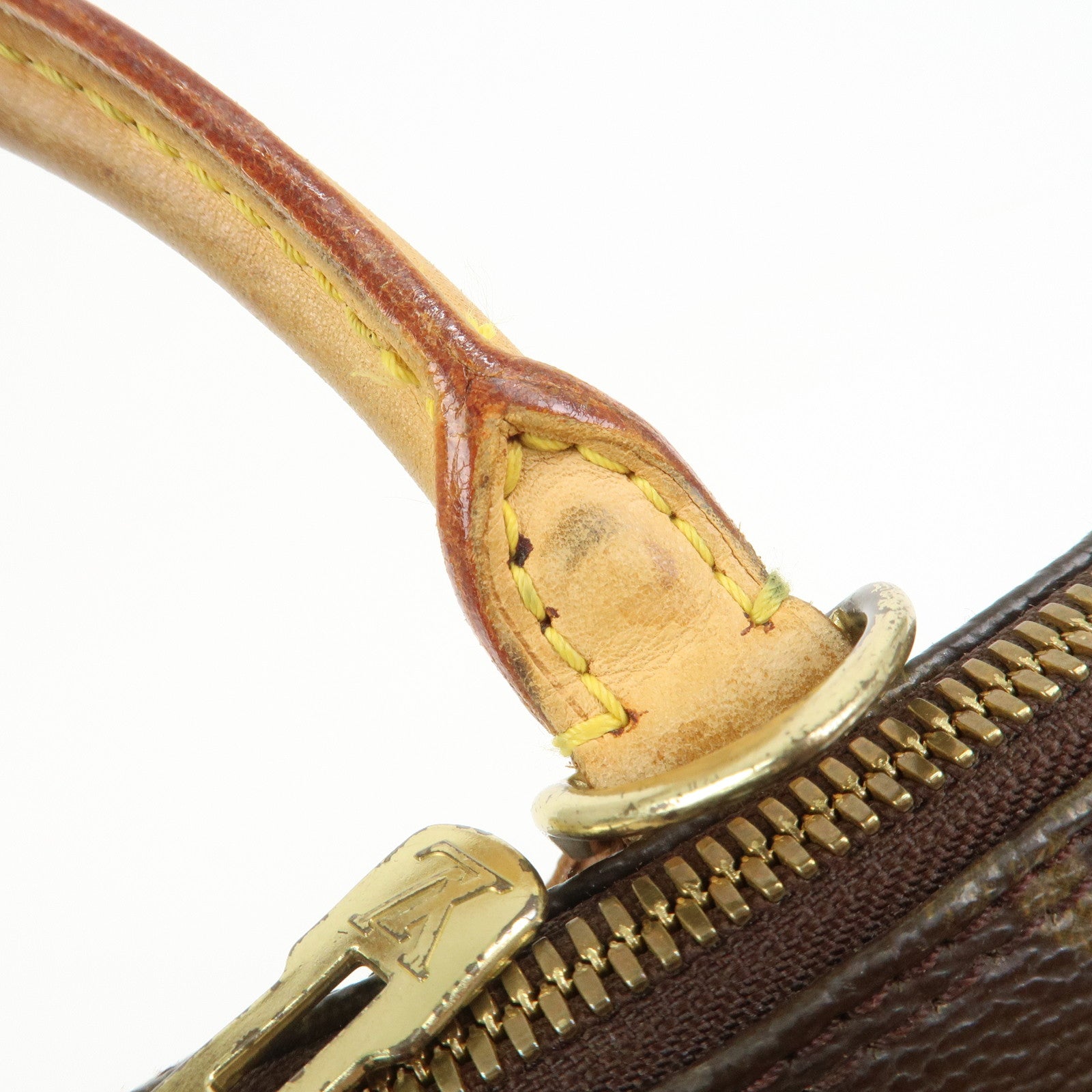 Louis Vuitton Monogram Canvas Alma Hand Bag Brown M51130