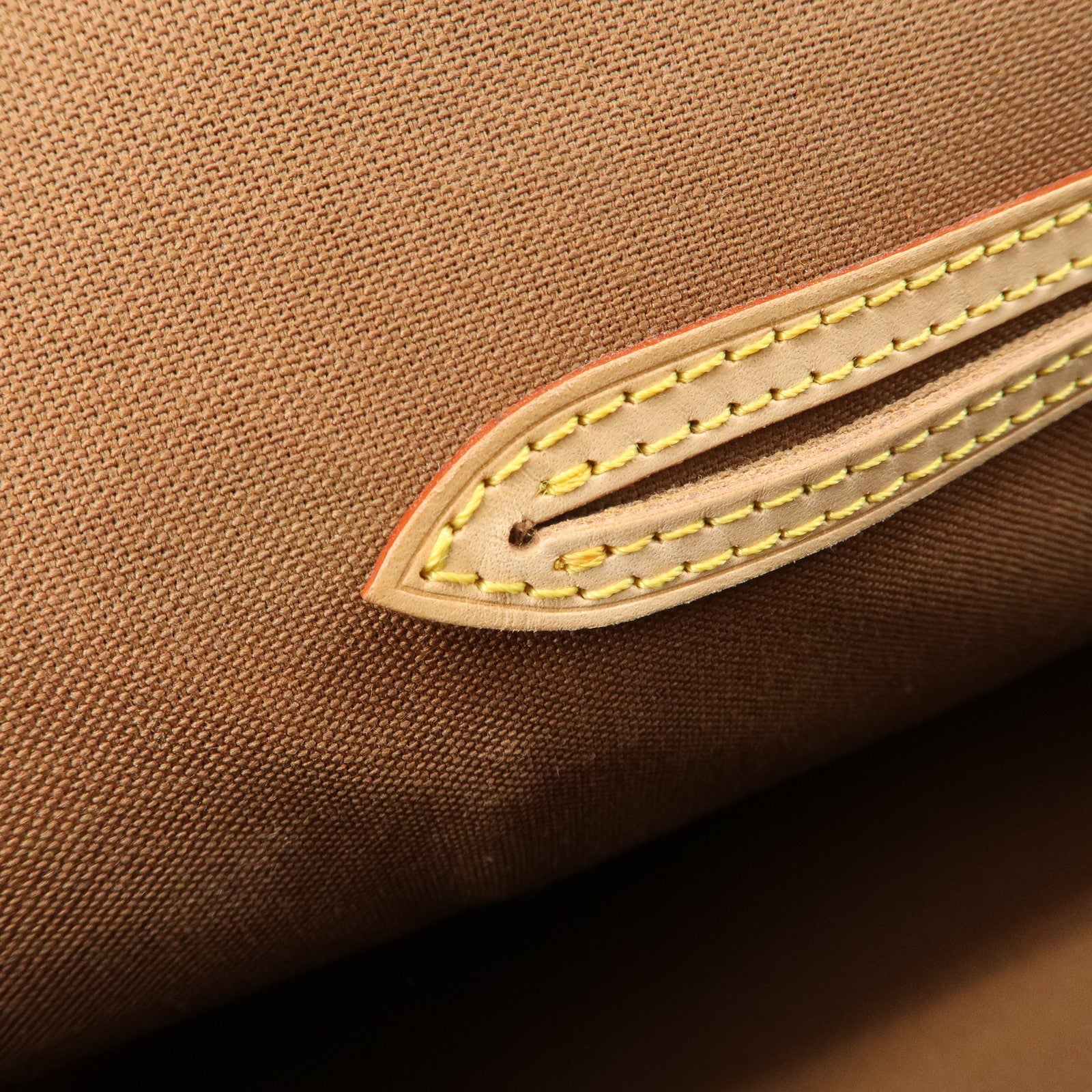 Louis Vuitton Monogram Canvas Alma Hand Bag Brown M51130 Used