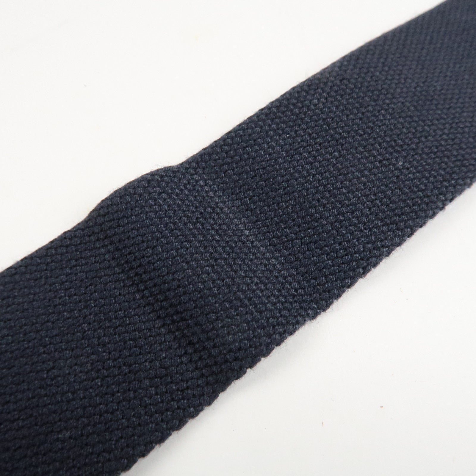 PRADA Canapa Denim 2Way Bag Hand Bag Shoulder Bag Navy B2642B Used