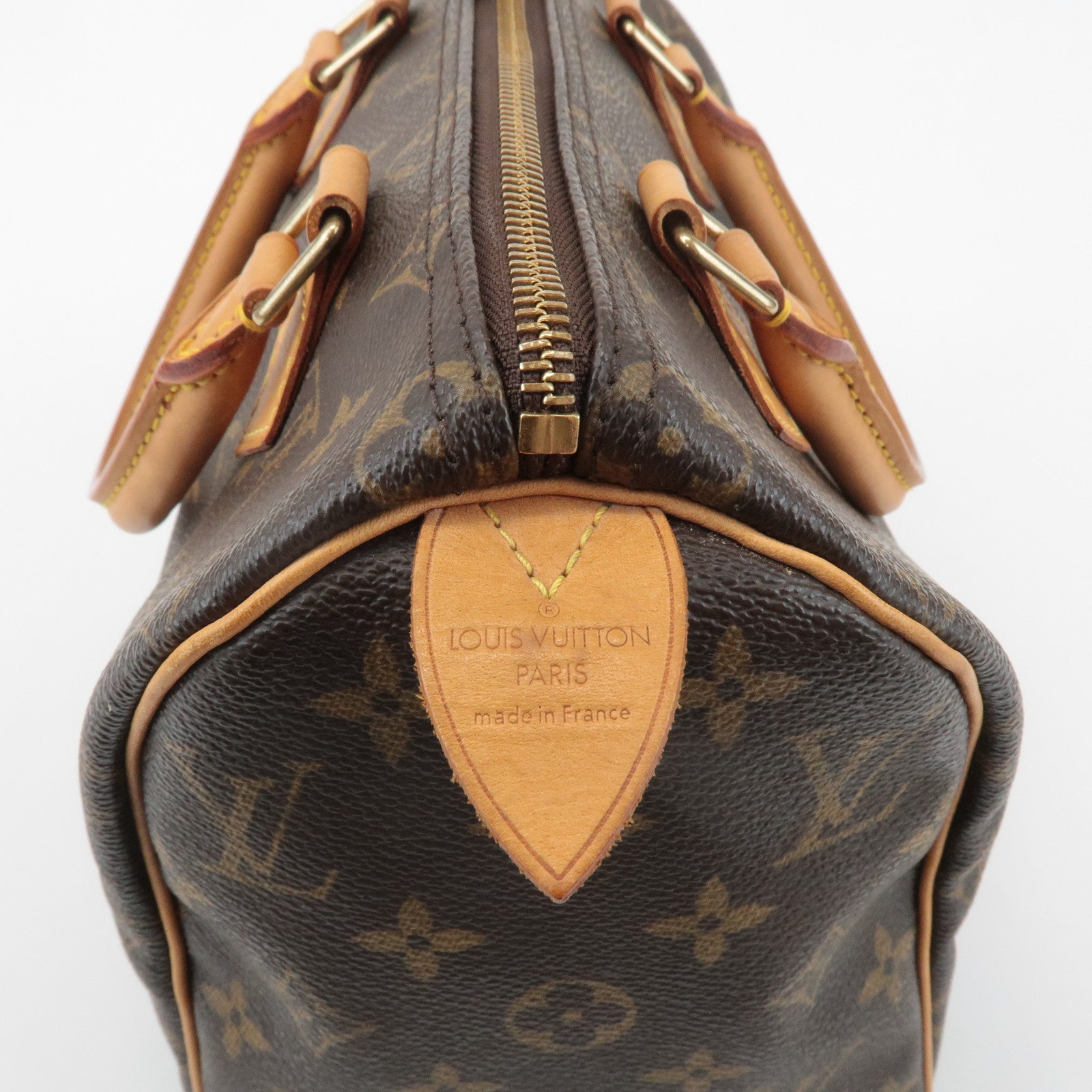 Louis Vuitton Monogram Speedy 25 Hand Bag Boston Bag M41528