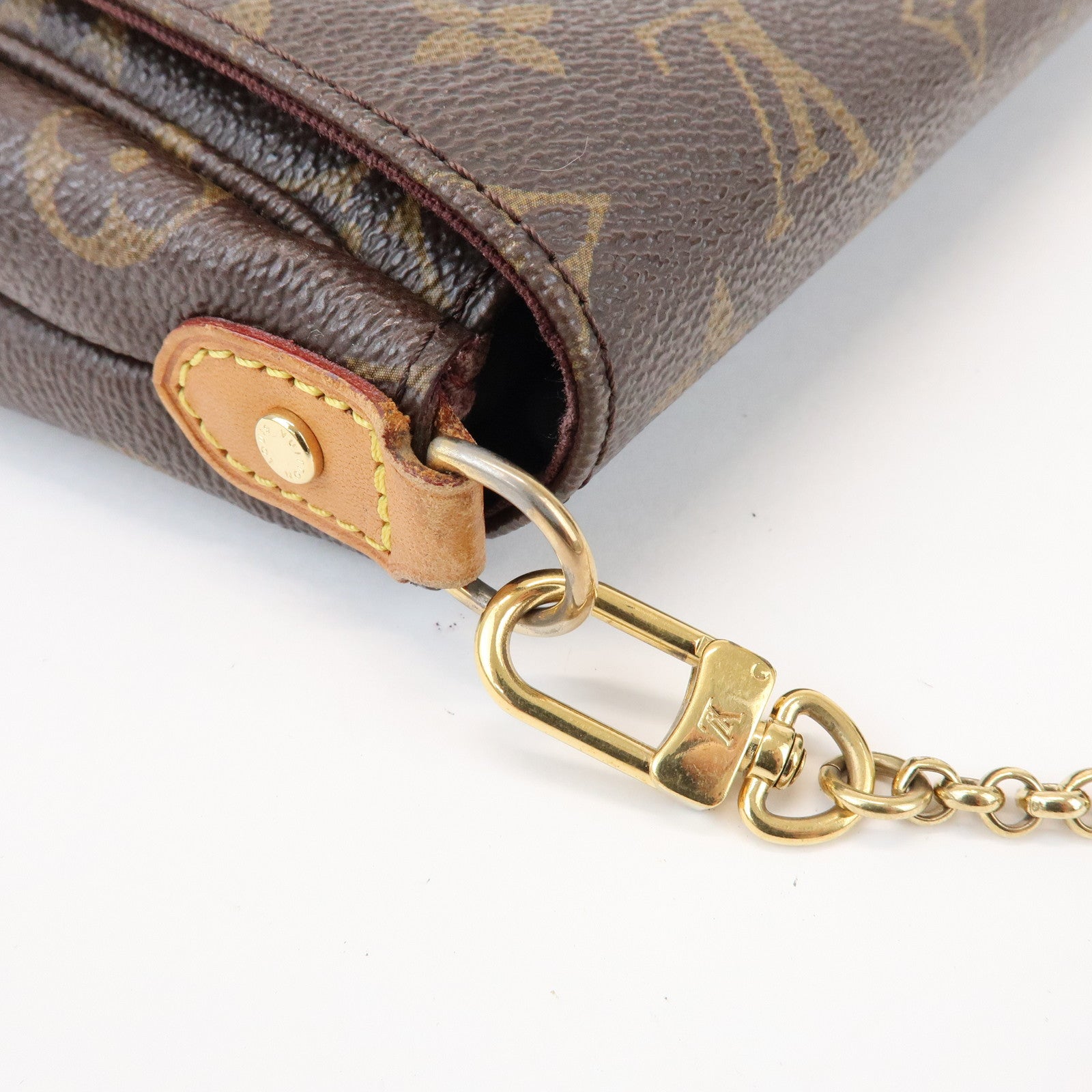 Louis Vuitton Monogram Favorite MM Shoulder Bag Brown M40718