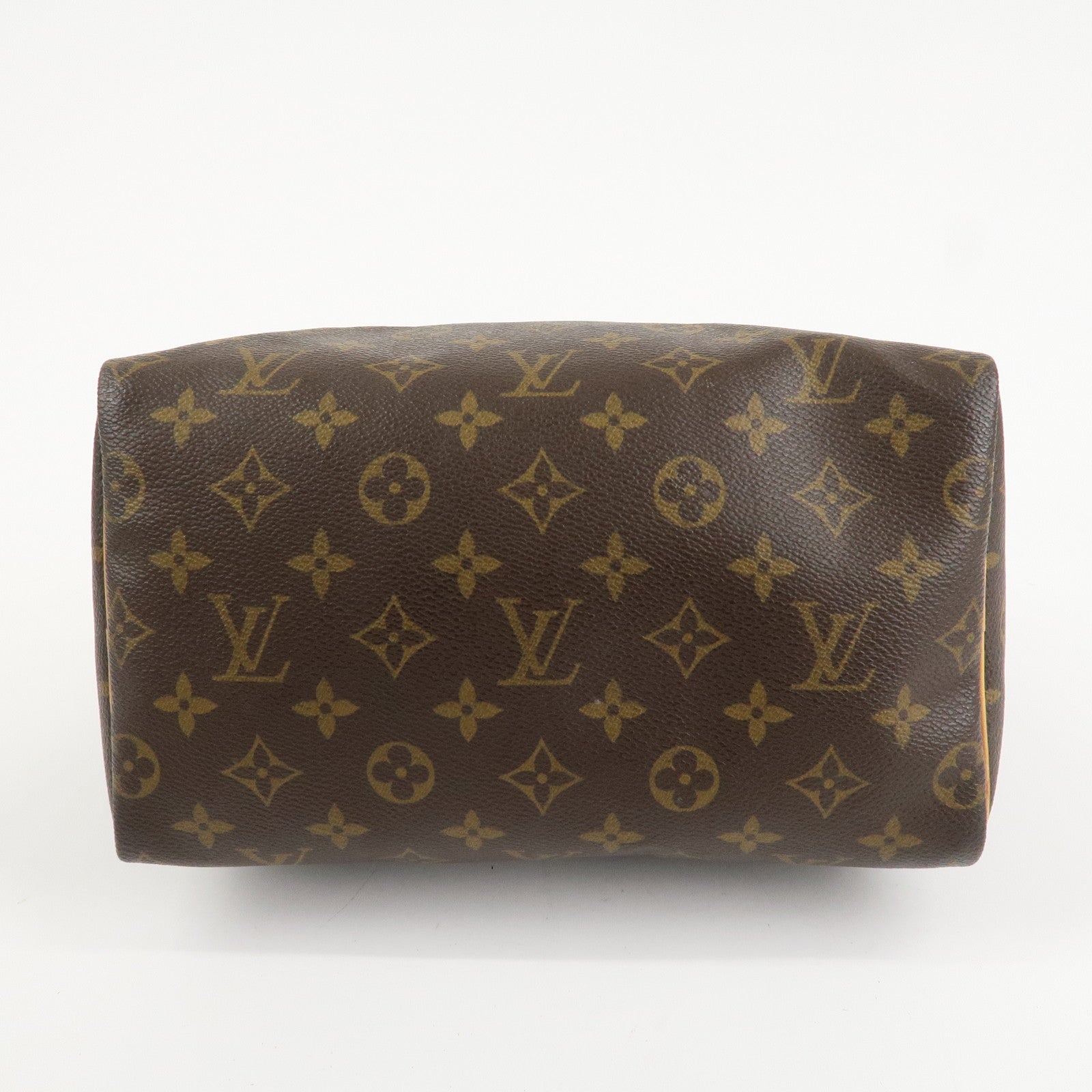 Louis Vuitton Monogram Speedy 25 Hand Bag Boston Bag M41528 Used
