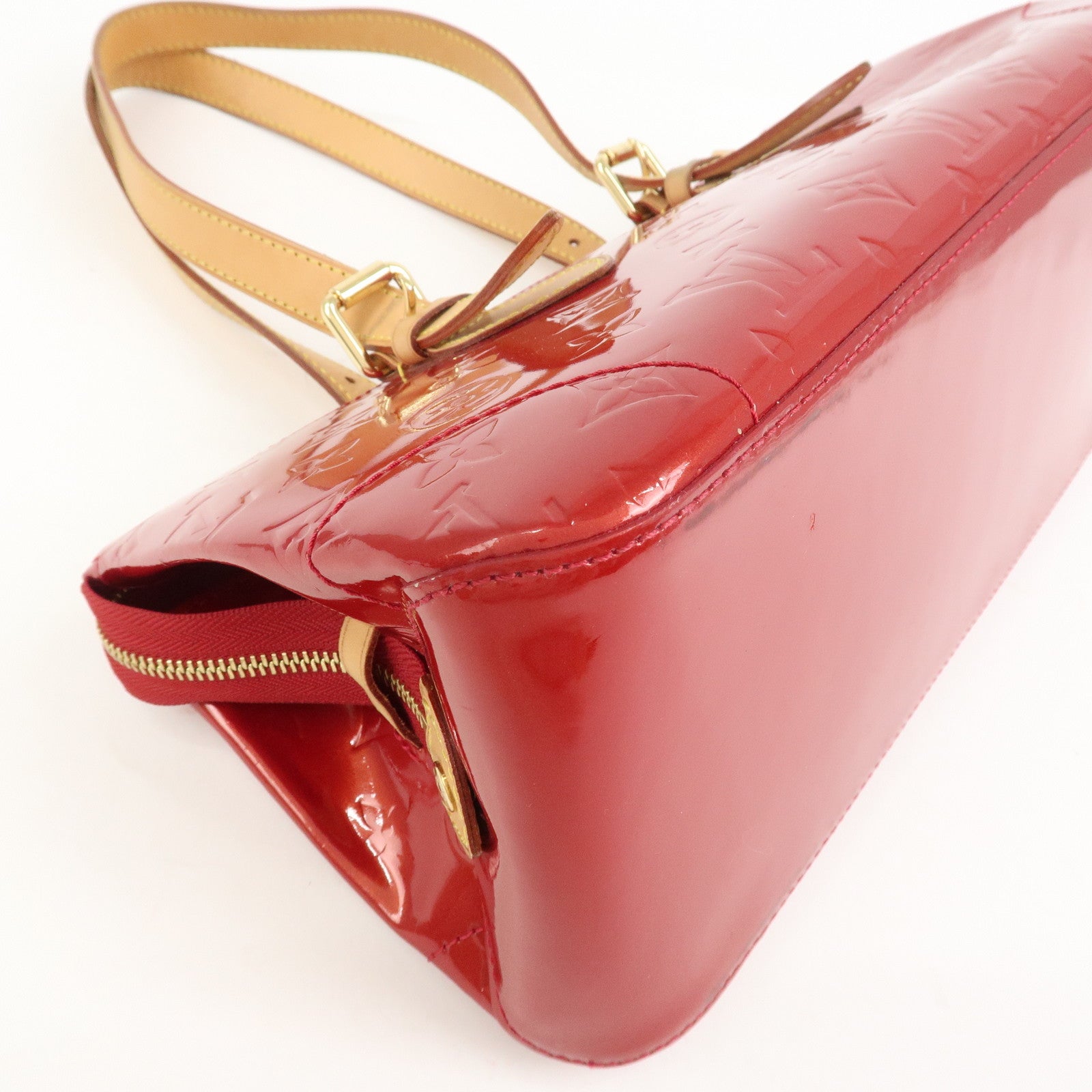 Louis Vuitton Vernis Rosewood Avenue Hand Bag Pomme DAmour M93507