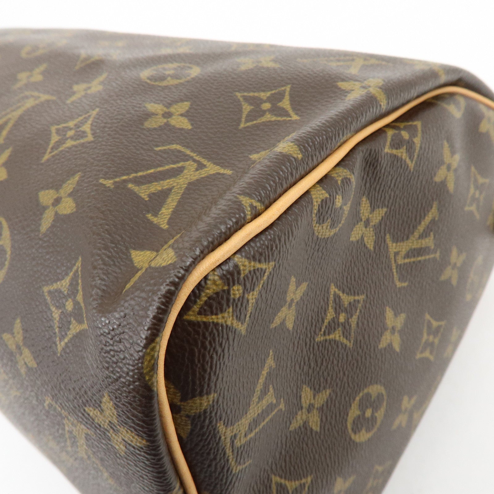 Louis Vuitton Monogram Speedy 30 Boston Bag Hand Bag Brown M41526