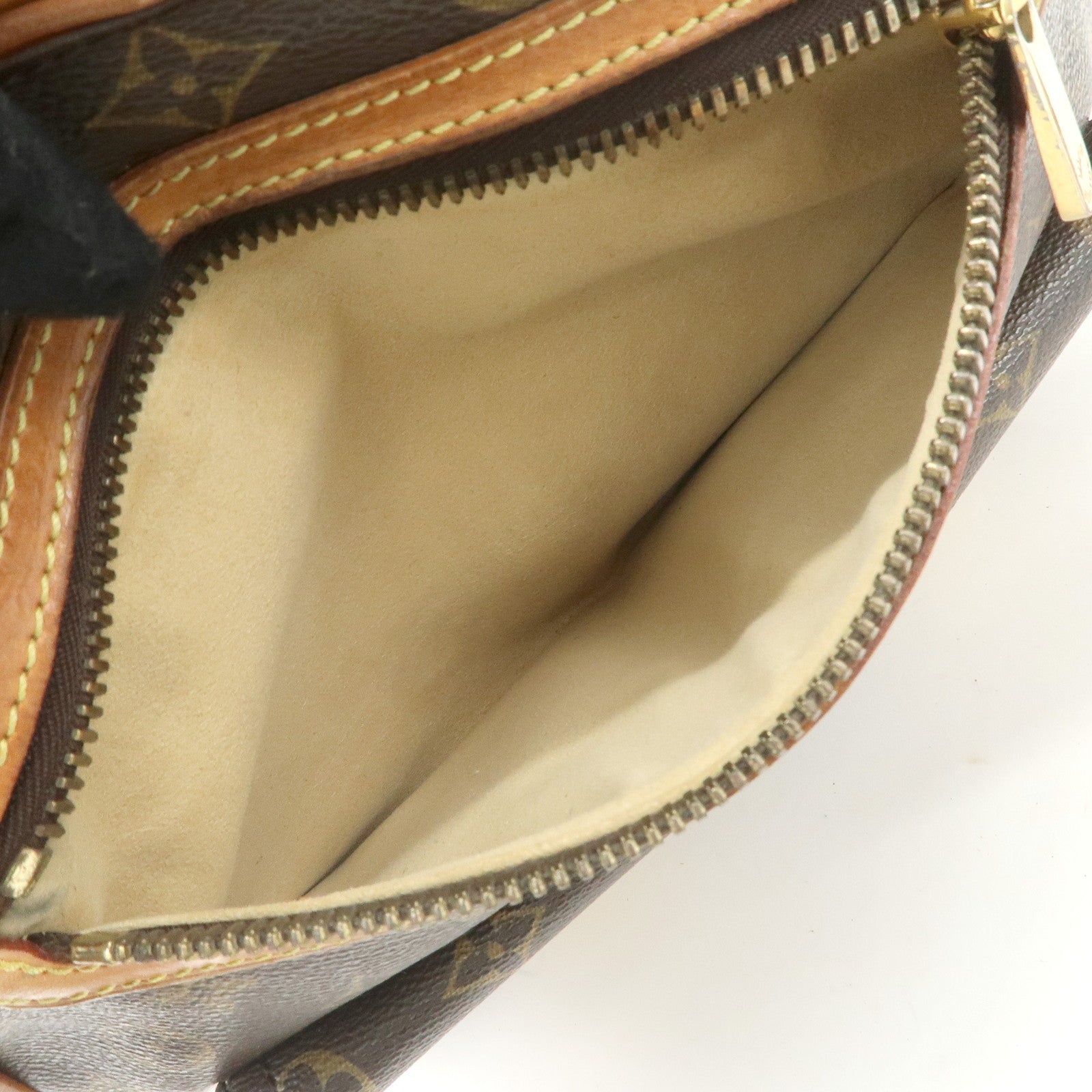 Louis Vuitton Monogram Hudson GM Shoulder Bag Brown M40045 Used